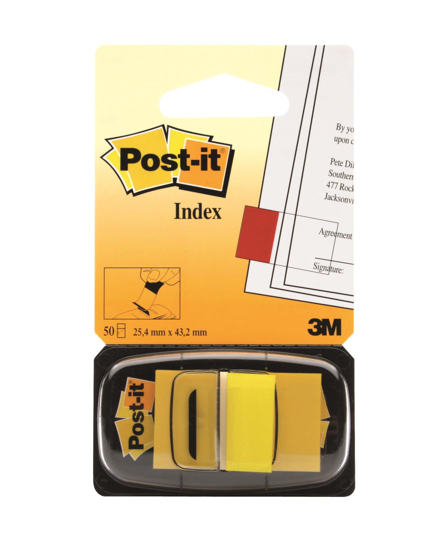 Záložky Post-it samolepicí, žluté