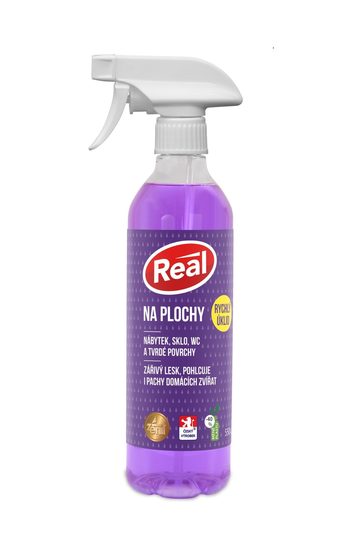 Čisticí prostředek Real - na plochy, 550 g