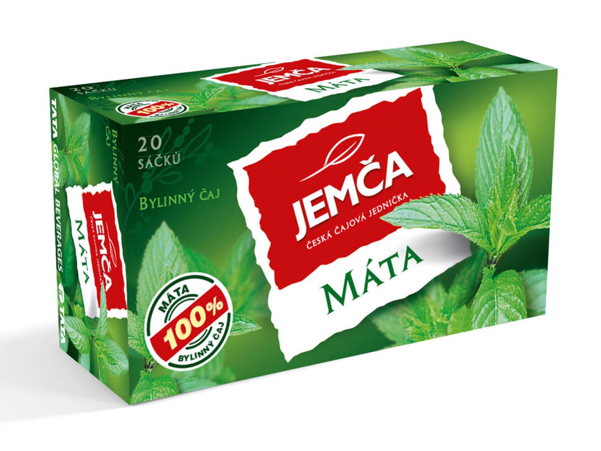 Bylinný čaj Jemča - máta, 20 x 1,5 g