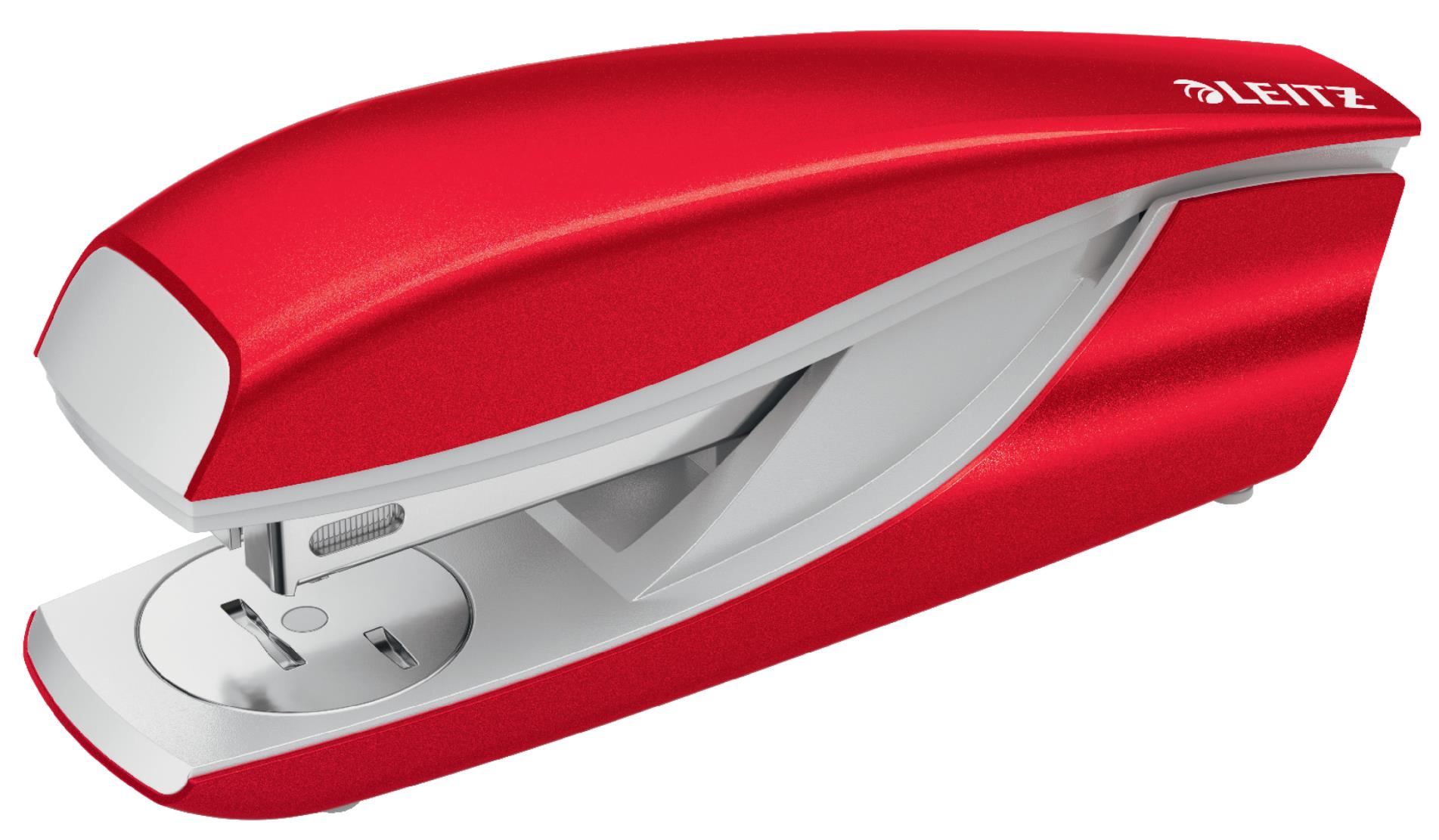 Sešívačka Leitz NeXXt 5502 WOW - 30 listů, červená