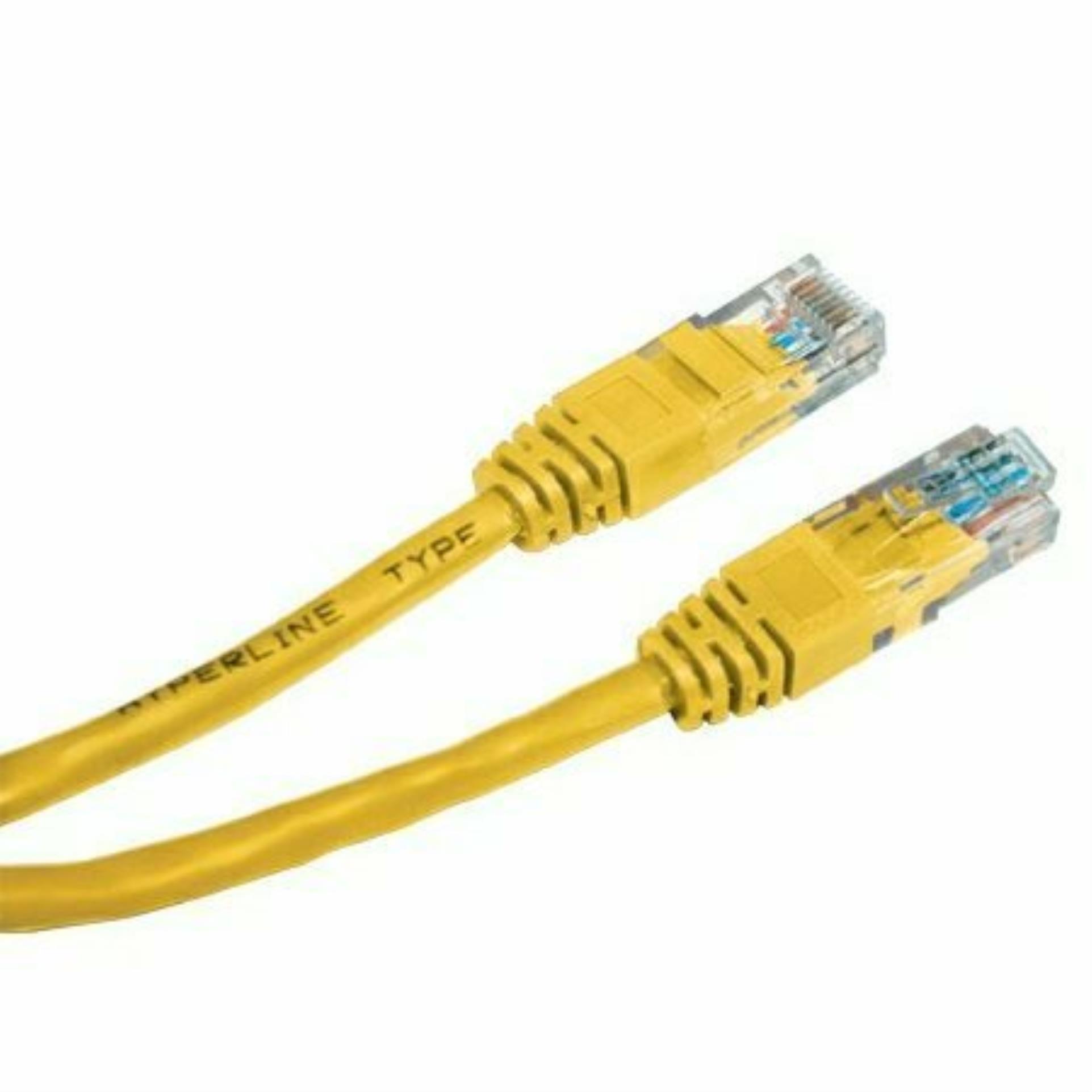 Intellinet Síťový kabel CAT 5 UTP 5 m, žlutý