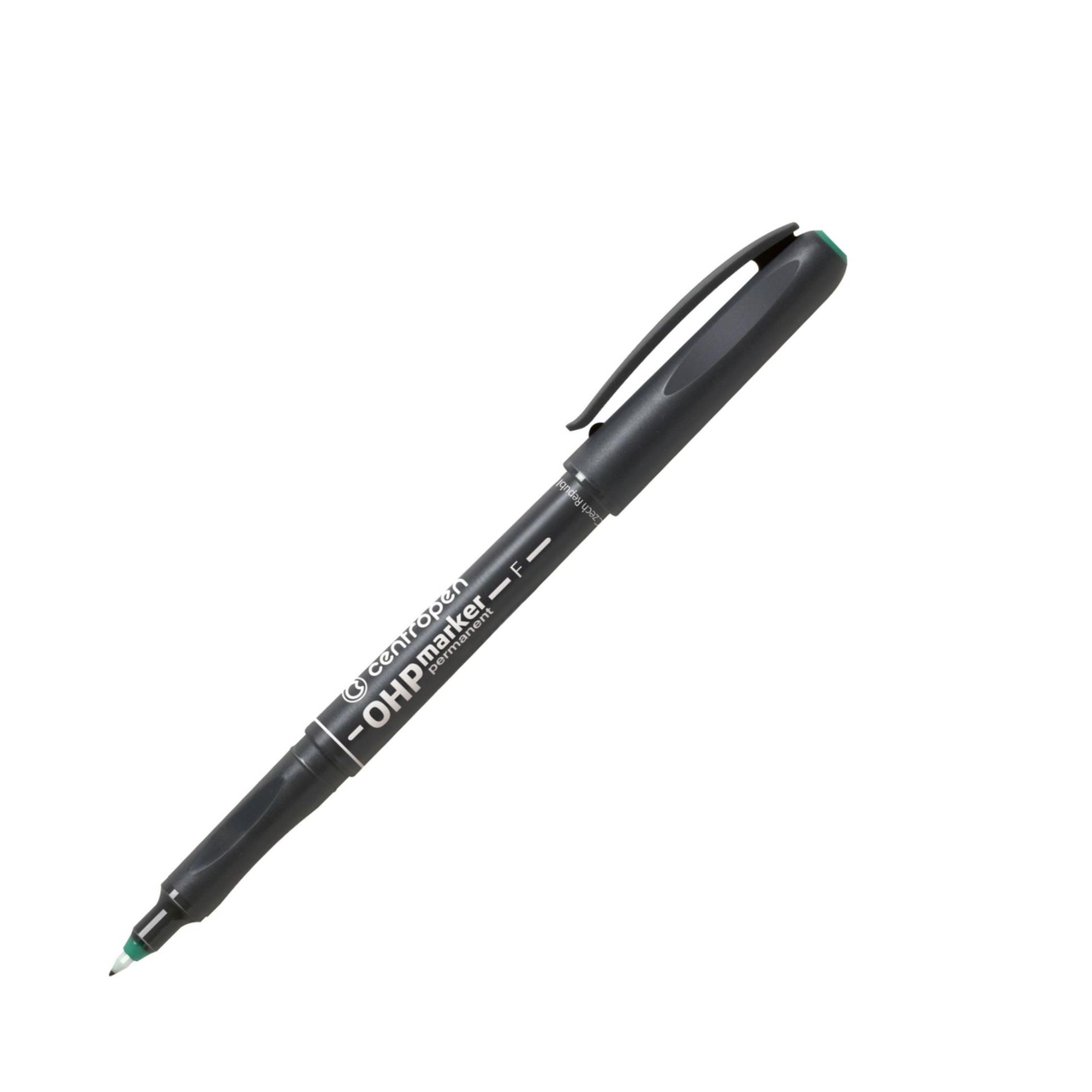 Popisovač na fólie Centropen 2636 - zelený