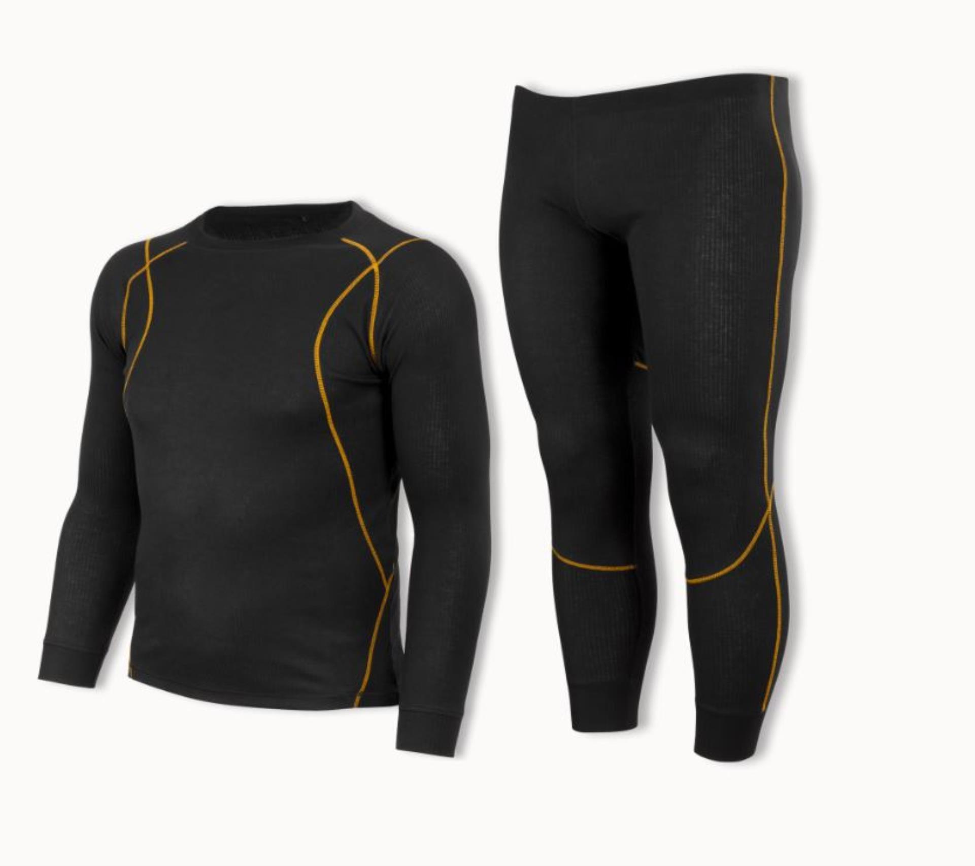 Set termoprádla Artemios - černé, vel. XL