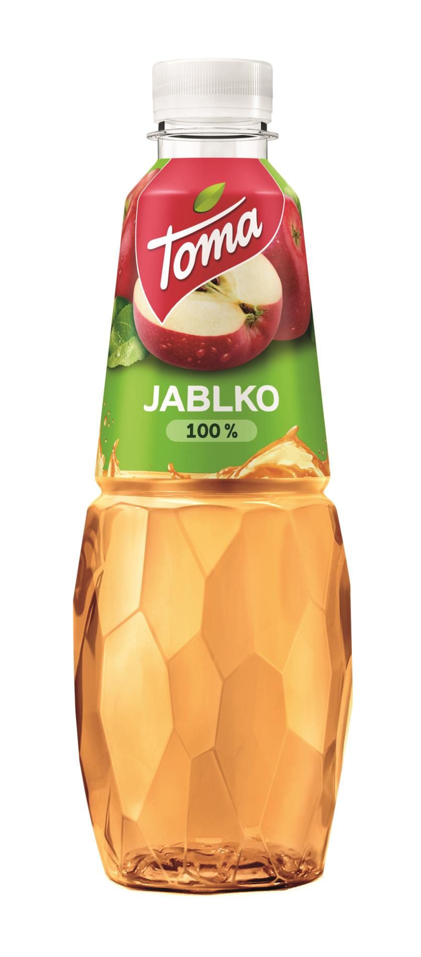 Levně Džus Toma - jablko 100%, 12x 0,5 l
