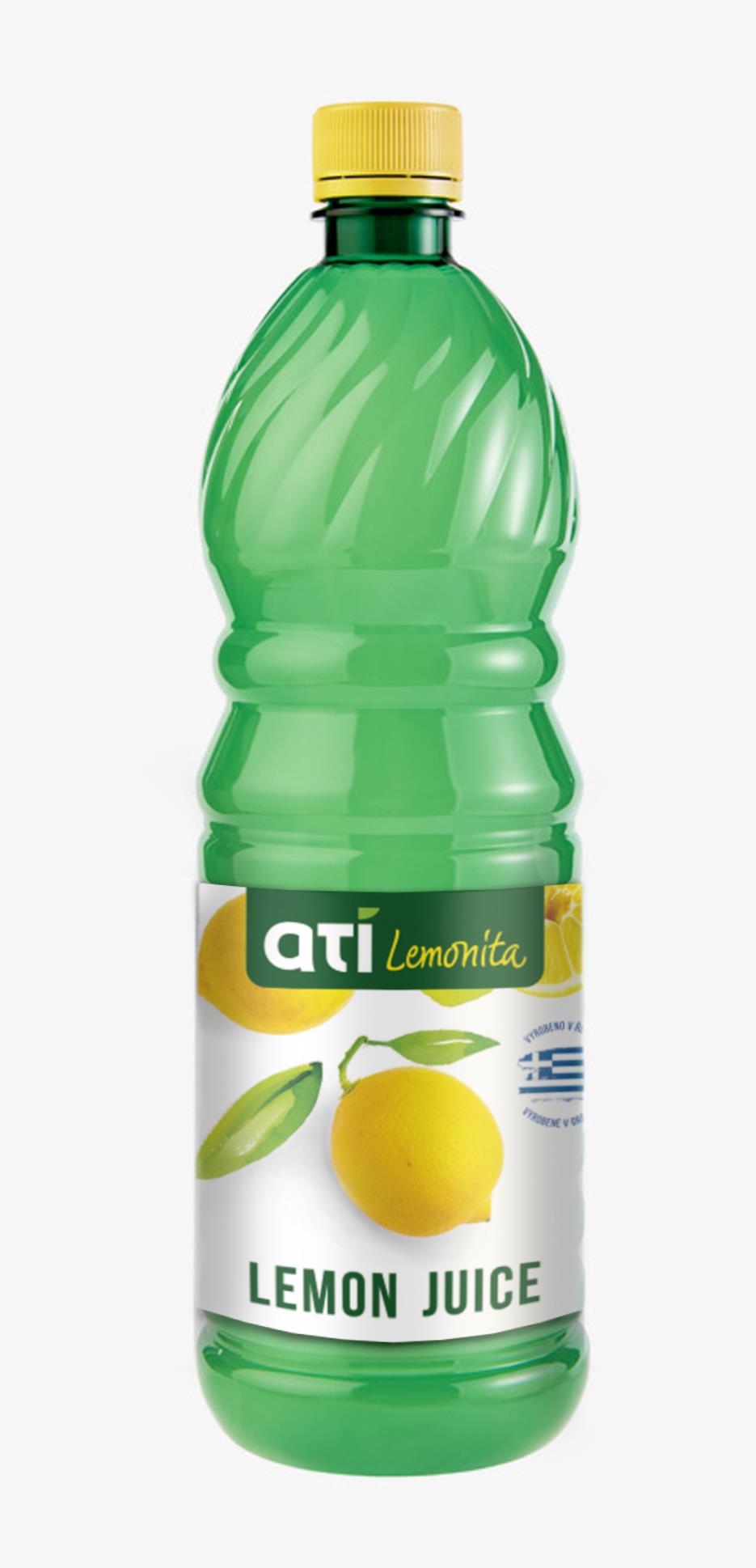 ATI Citronová šťáva Lemonita - 100%, 1 l