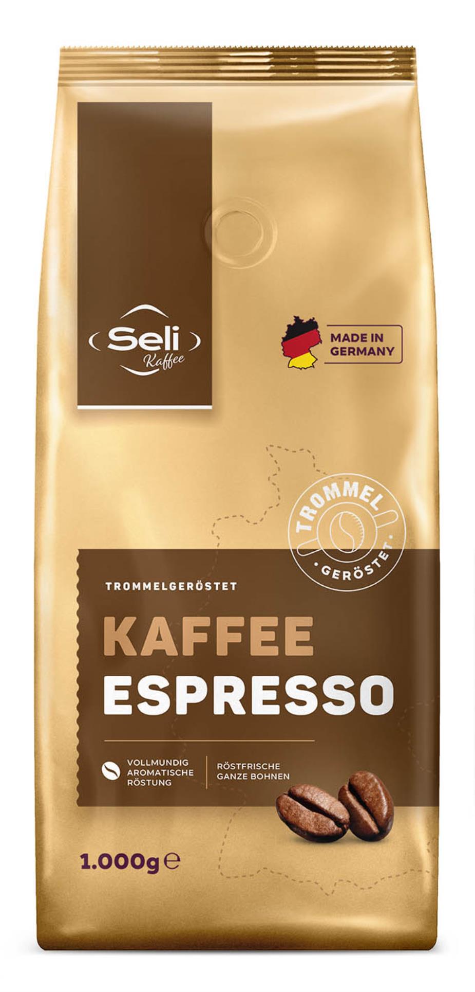 Zrnková káva Seli - Arabica, 1 kg