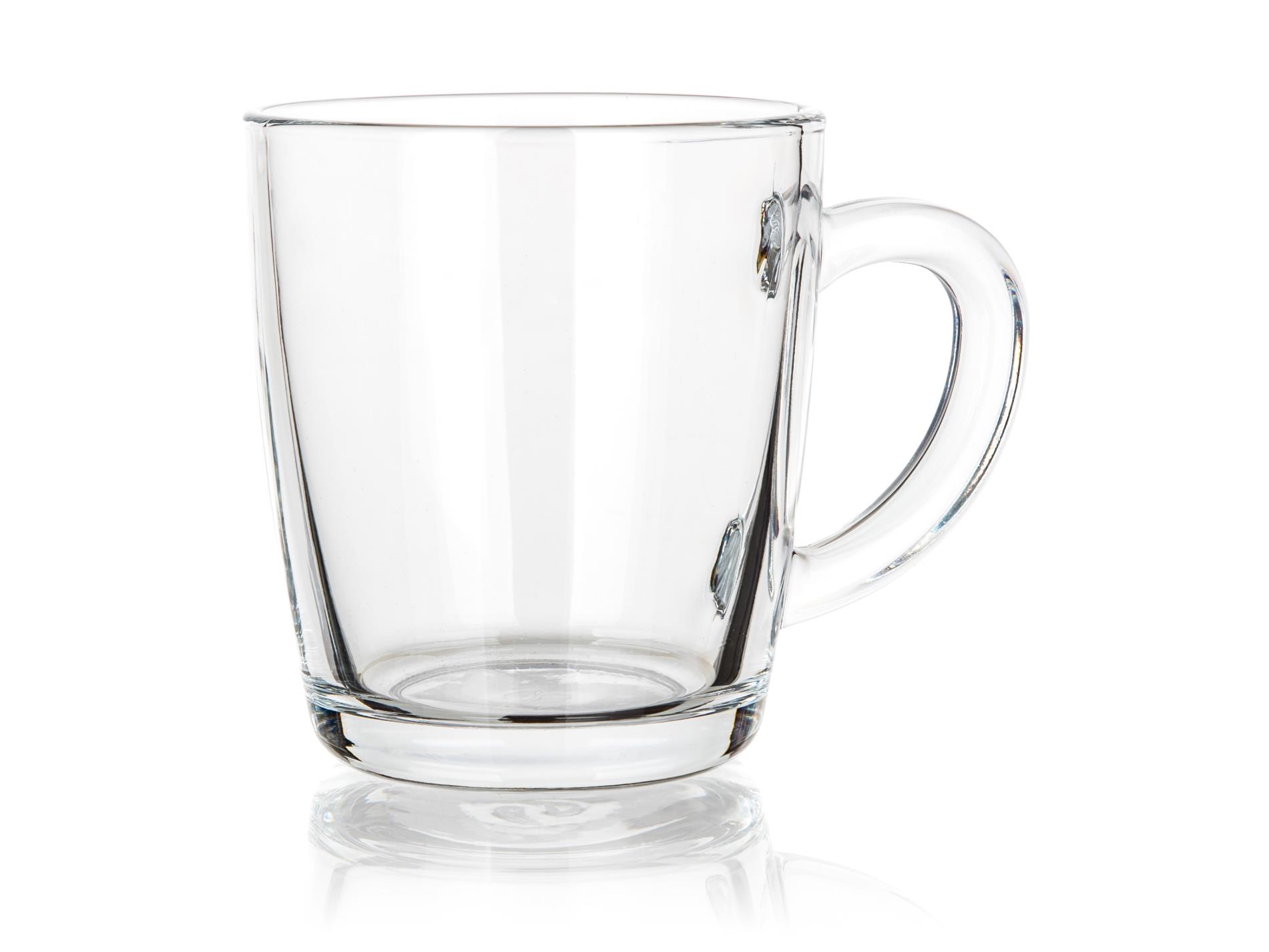 Hrnek Basic - skleněný, 330 ml