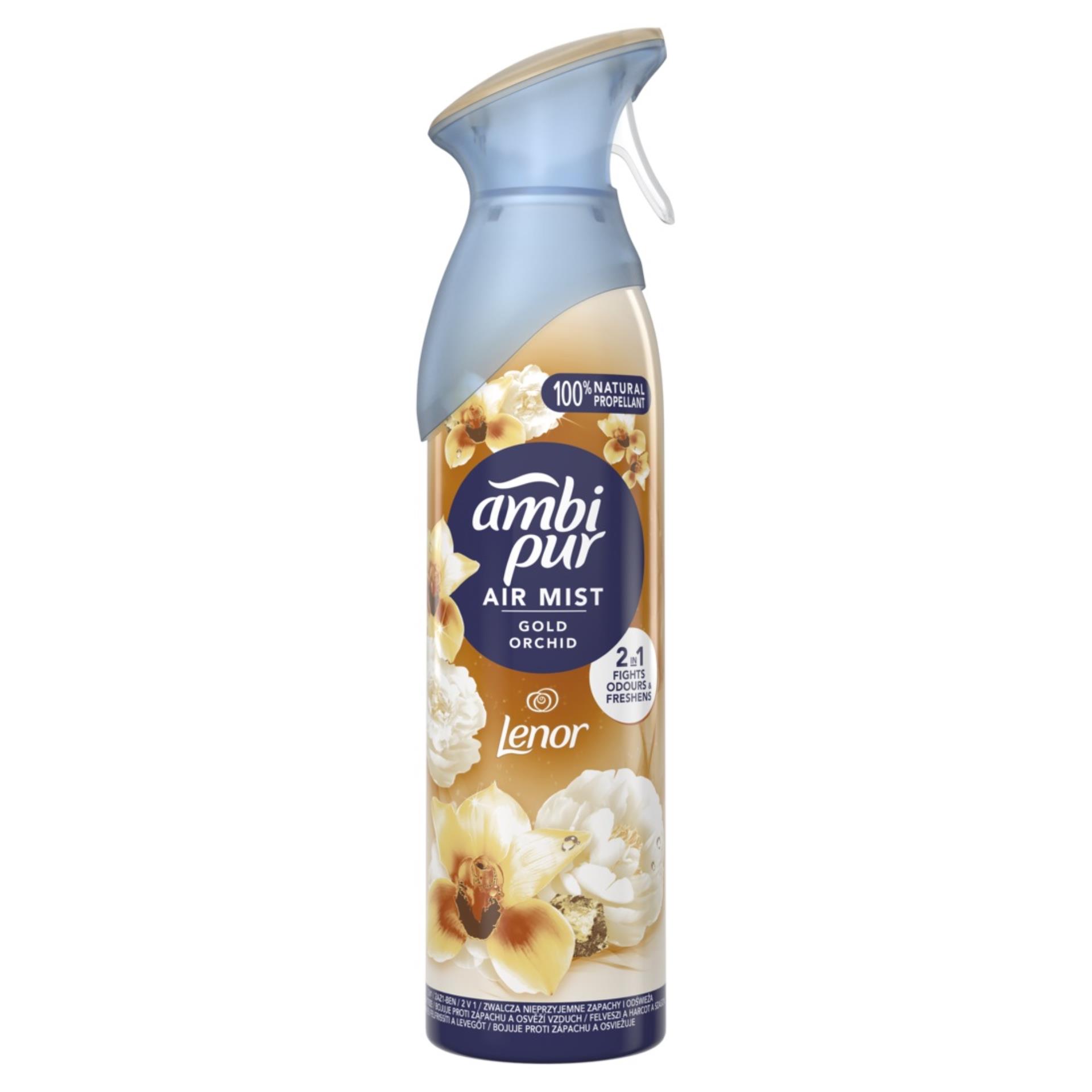 Osvěžovač vzduchu AmbiPur - sprej, zlatá orchidej, 185 ml