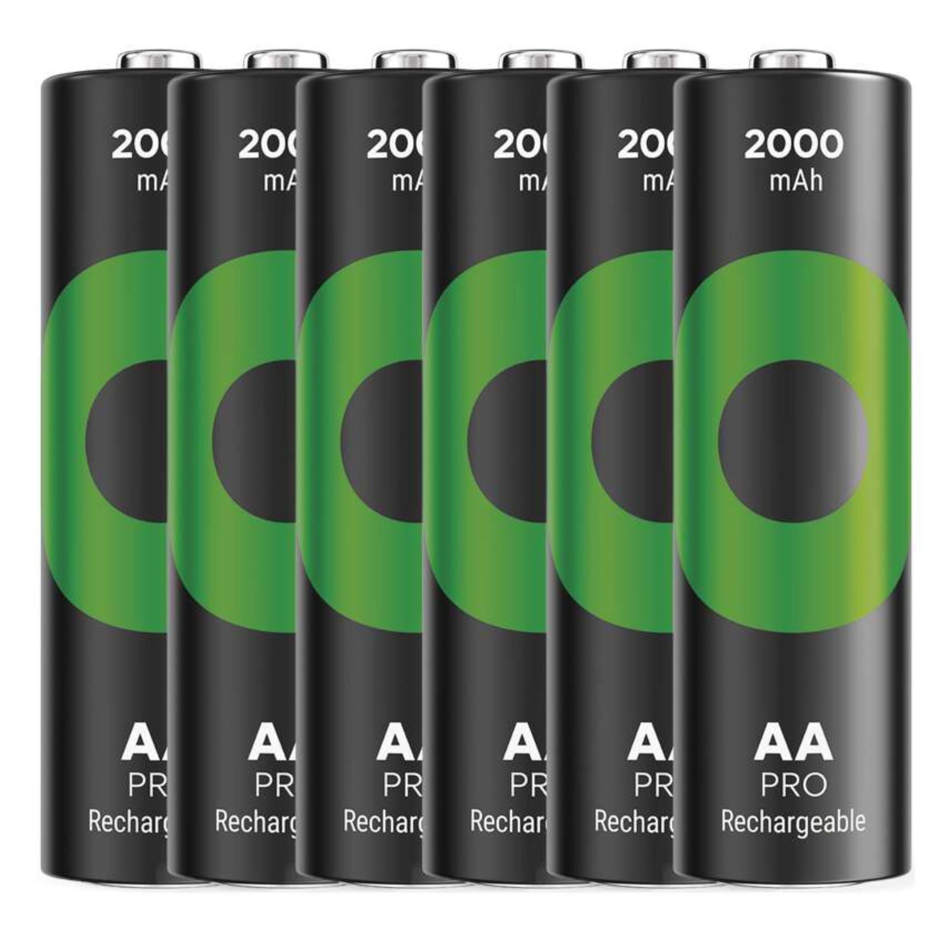 Nabíjecí baterie GP ReCyko Pro Professional - AA, HR6, 2000 mAh, 6 ks