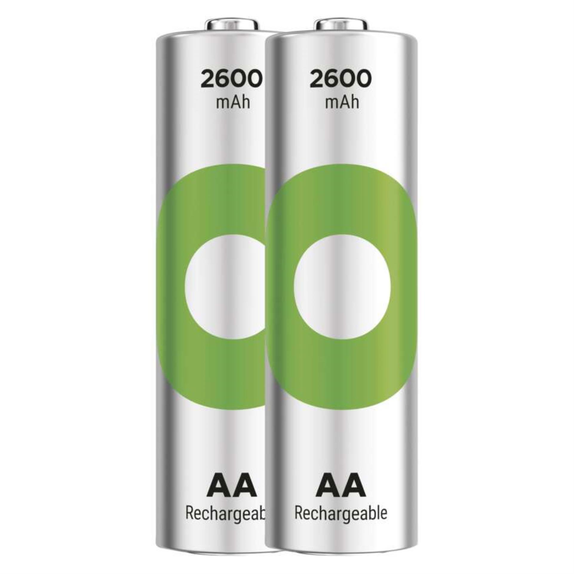 Nabíjecí baterie GP ReCyko 2600 - AA, HR6, 2 600 mAh, 2 ks