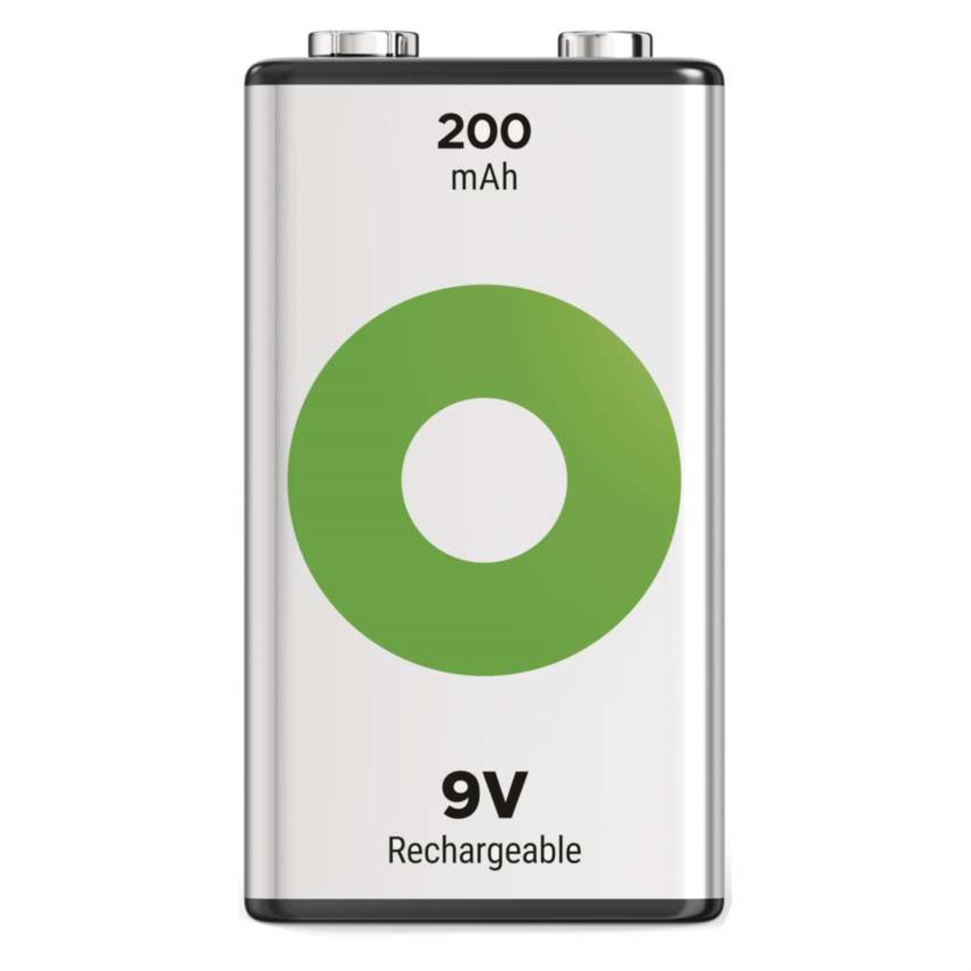 Nabíjecí baterie GP ReCyko 200 - 9V, 200 mAh, 1 ks