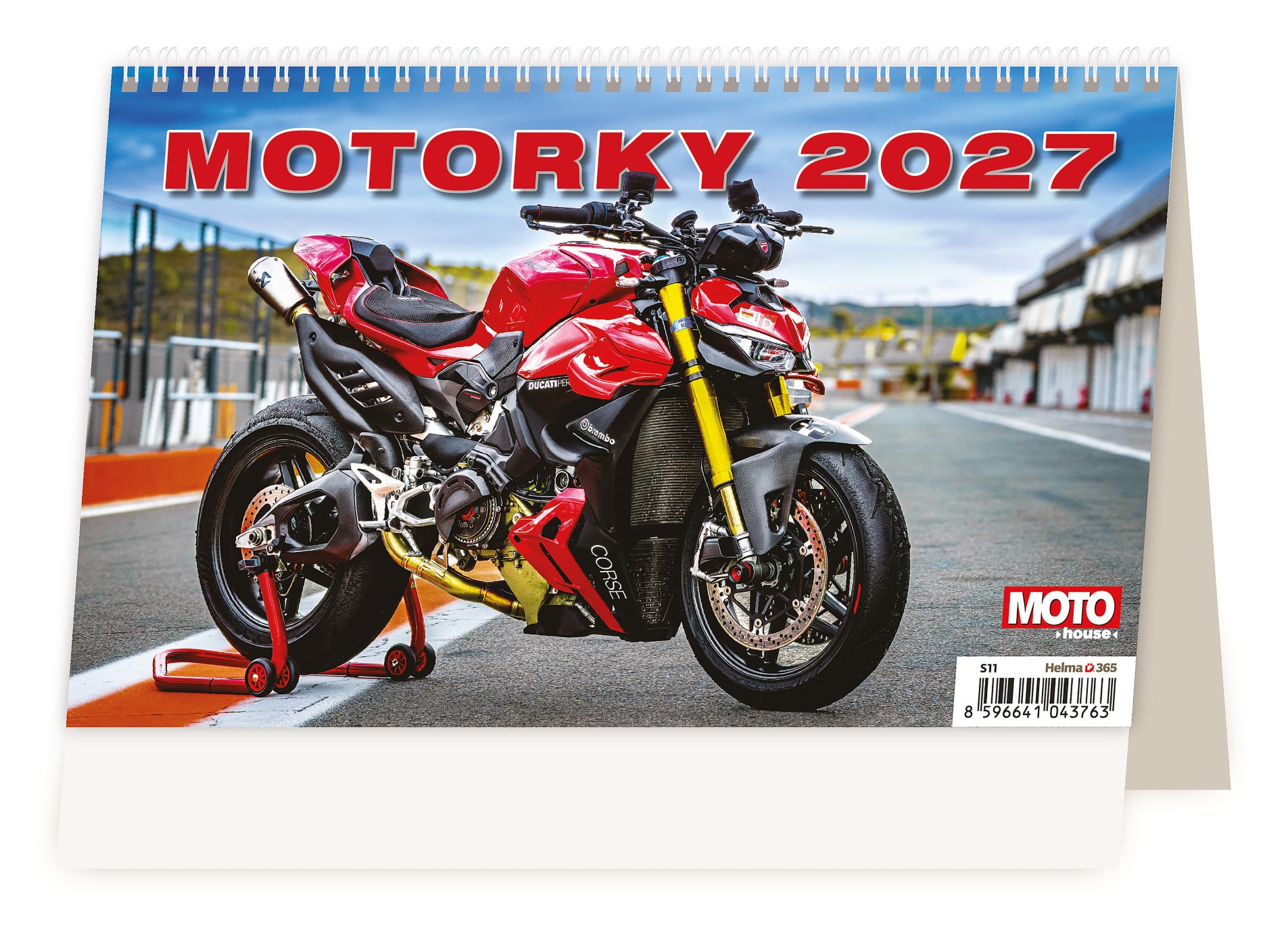 Stolní kalendář 2027 Motorky