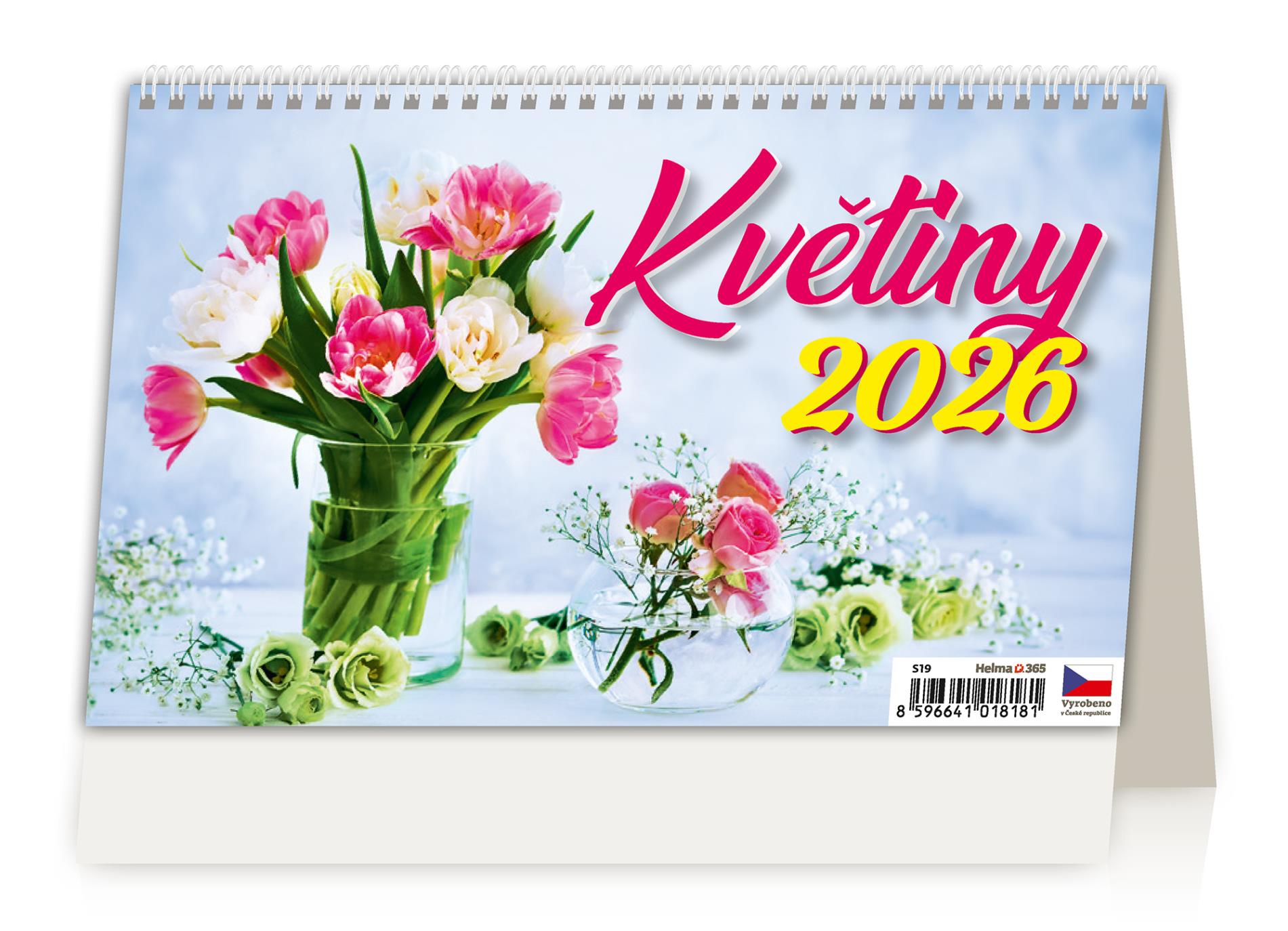 Stolní kalendář 2025 Květiny