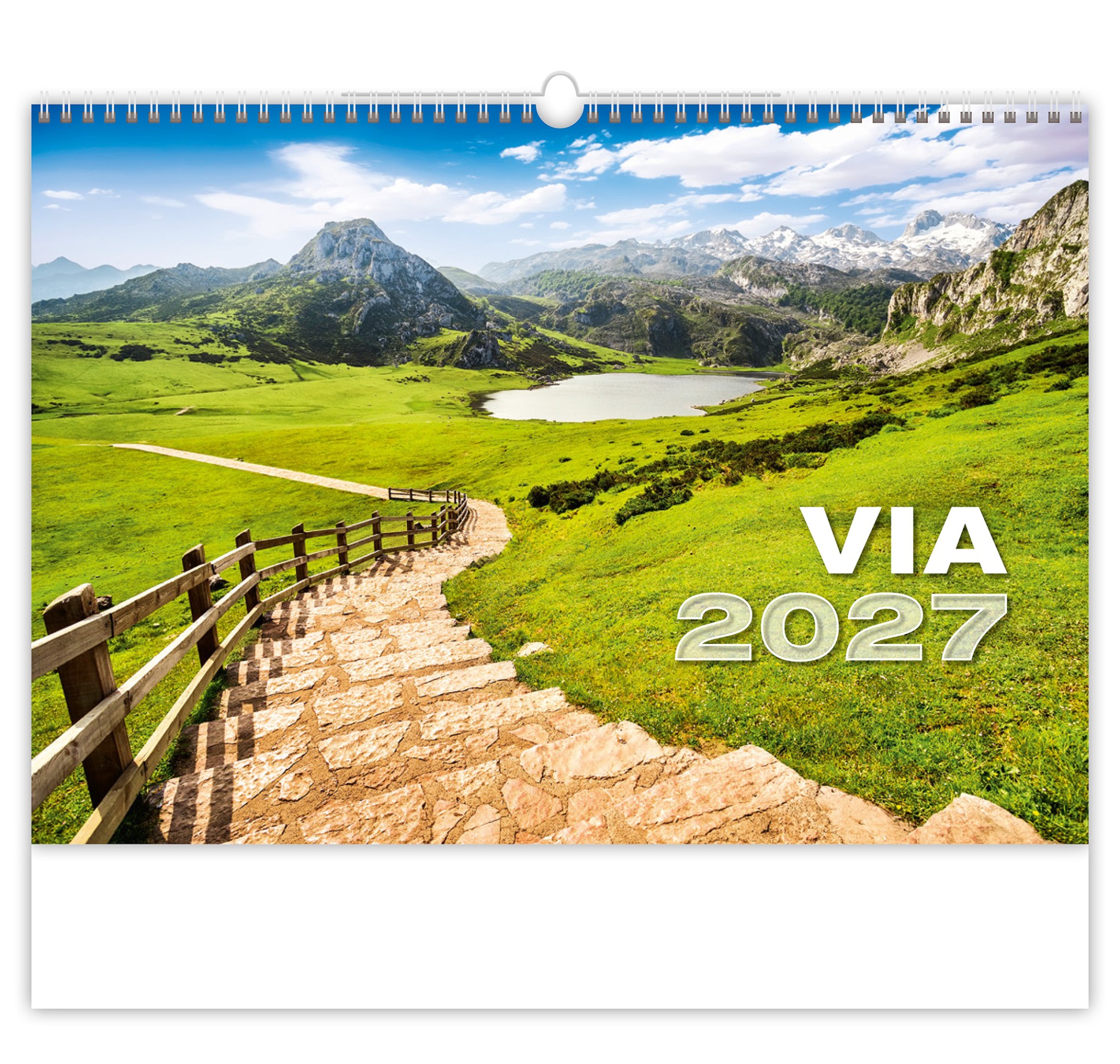 Nástěnný kalendář 2027 Helma Via