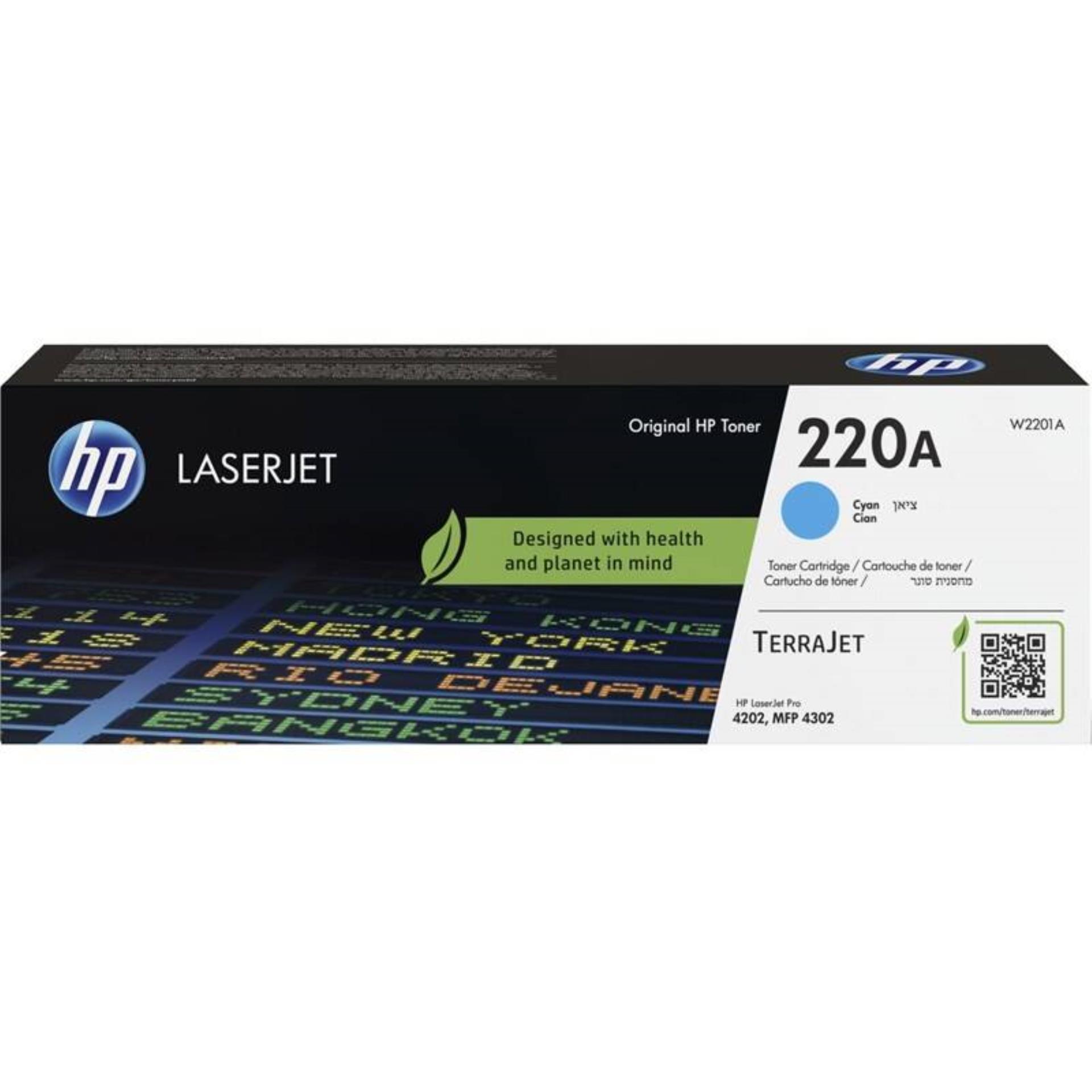 Toner HP W2201A , č. 220A - azurový