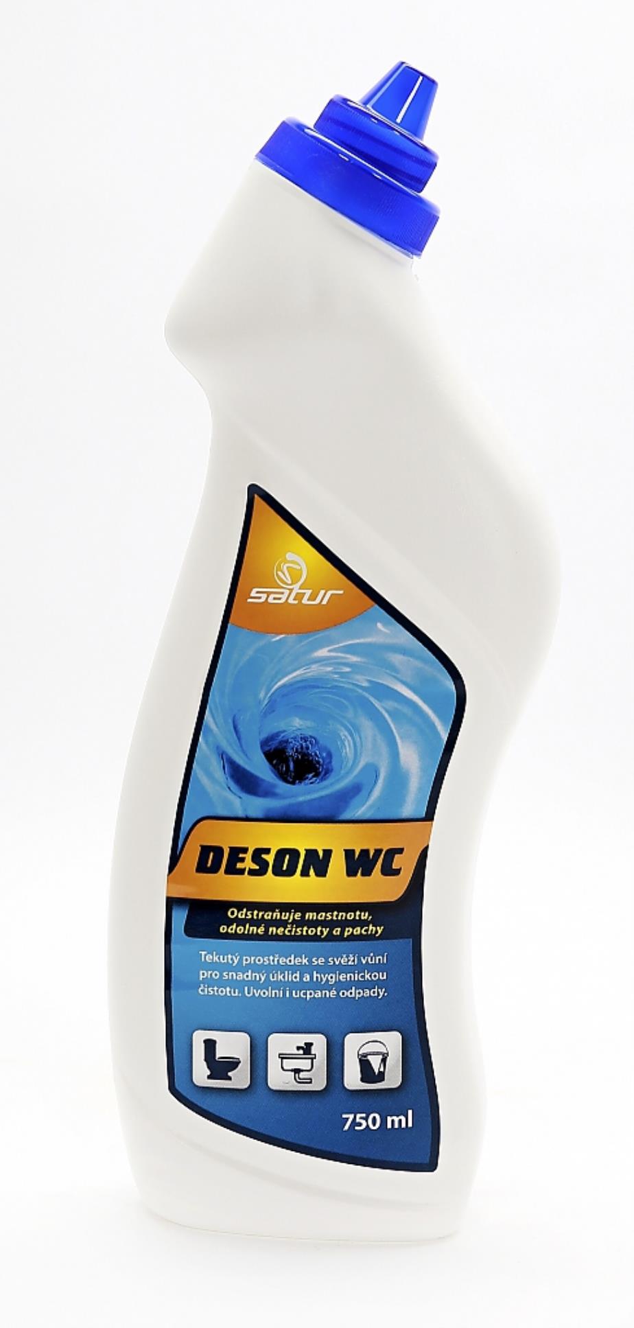 Čisticí WC gel Satur Deson - 750 ml