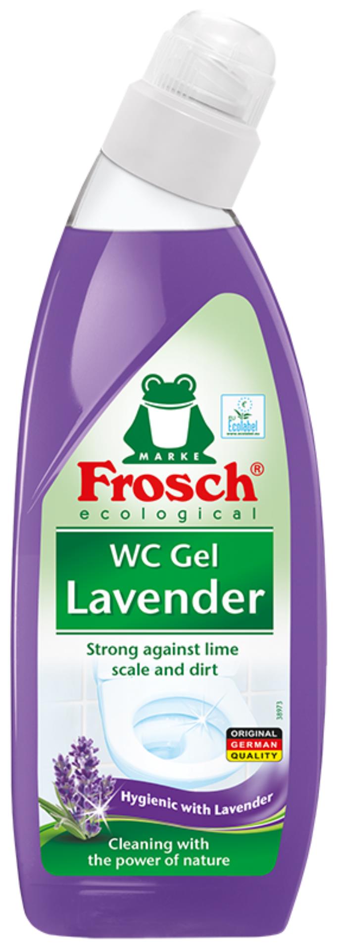 Levně Čisticí WC gel Frosch - levandule, 750 ml