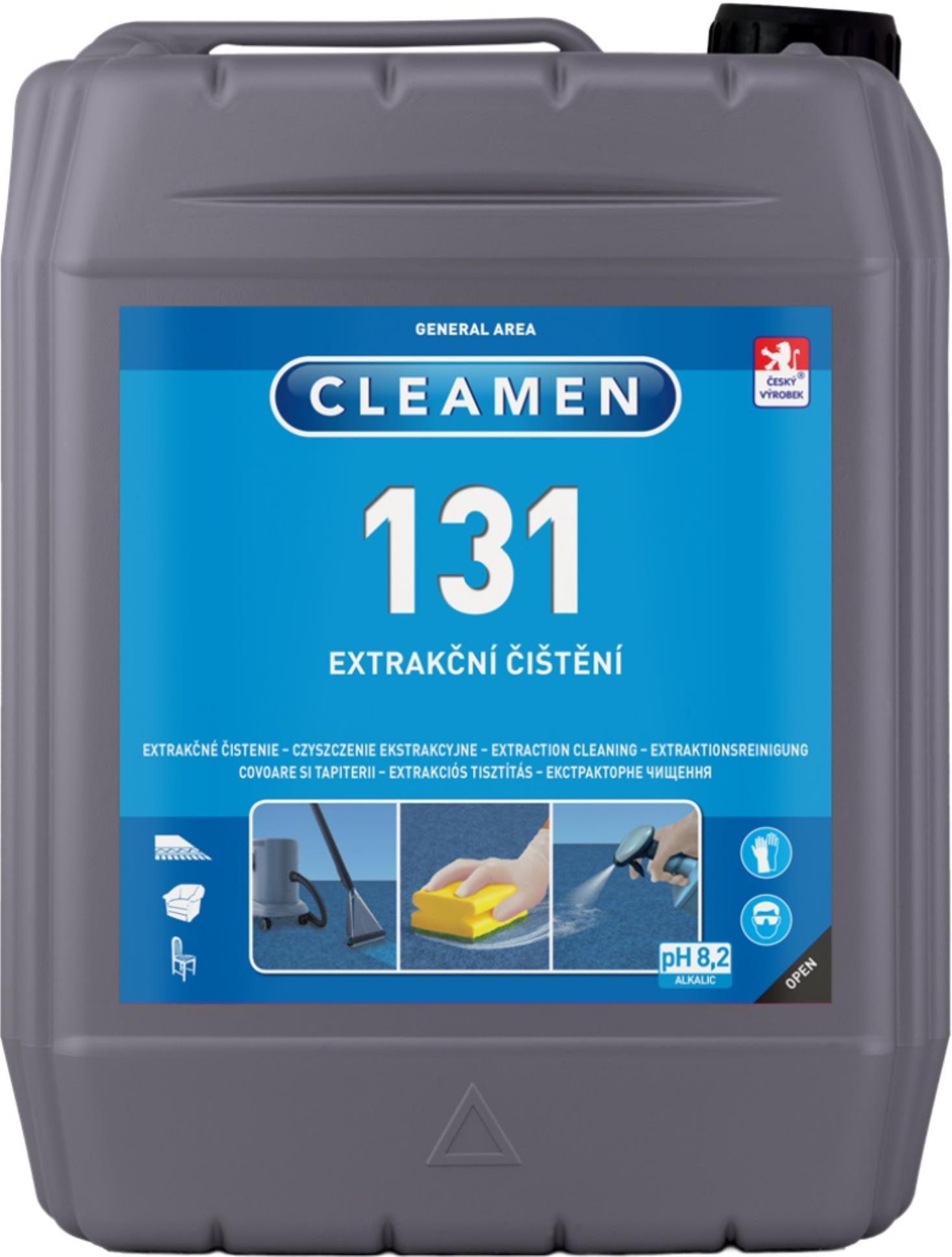 Čisticí prostředek Cleamen 131 - na koberce, 5 l
