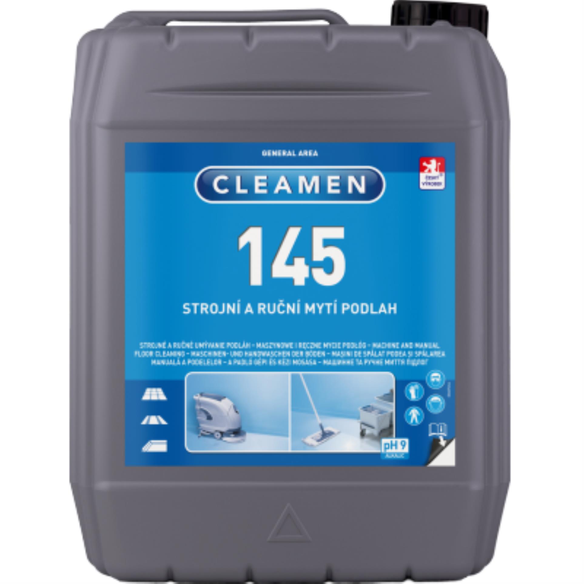 Čisticí prostředek Cleamen 145 - strojní mytí podlah, 5 l