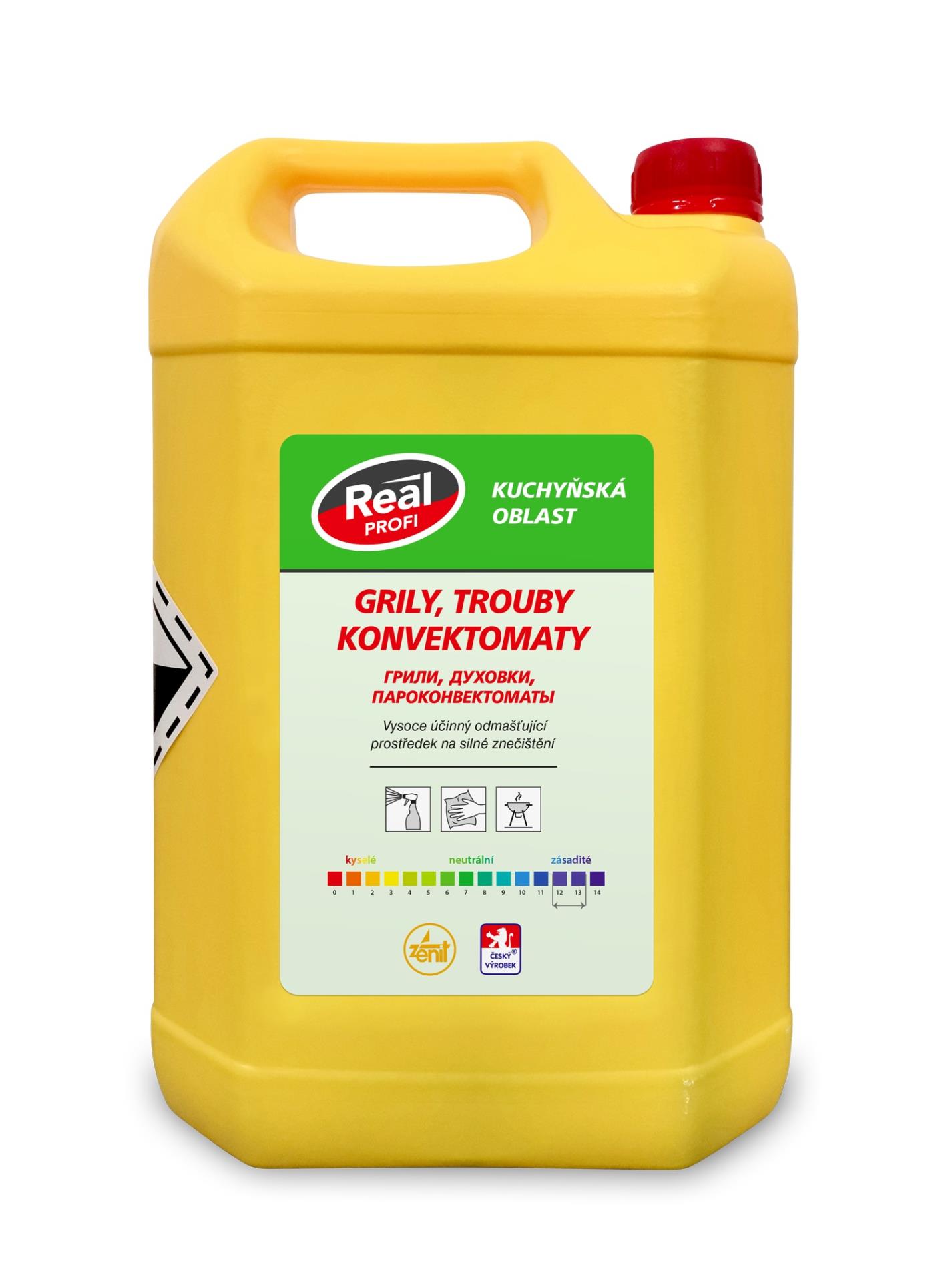 Čistič Real profi - trouby, konvektovaty, grily, 5 l