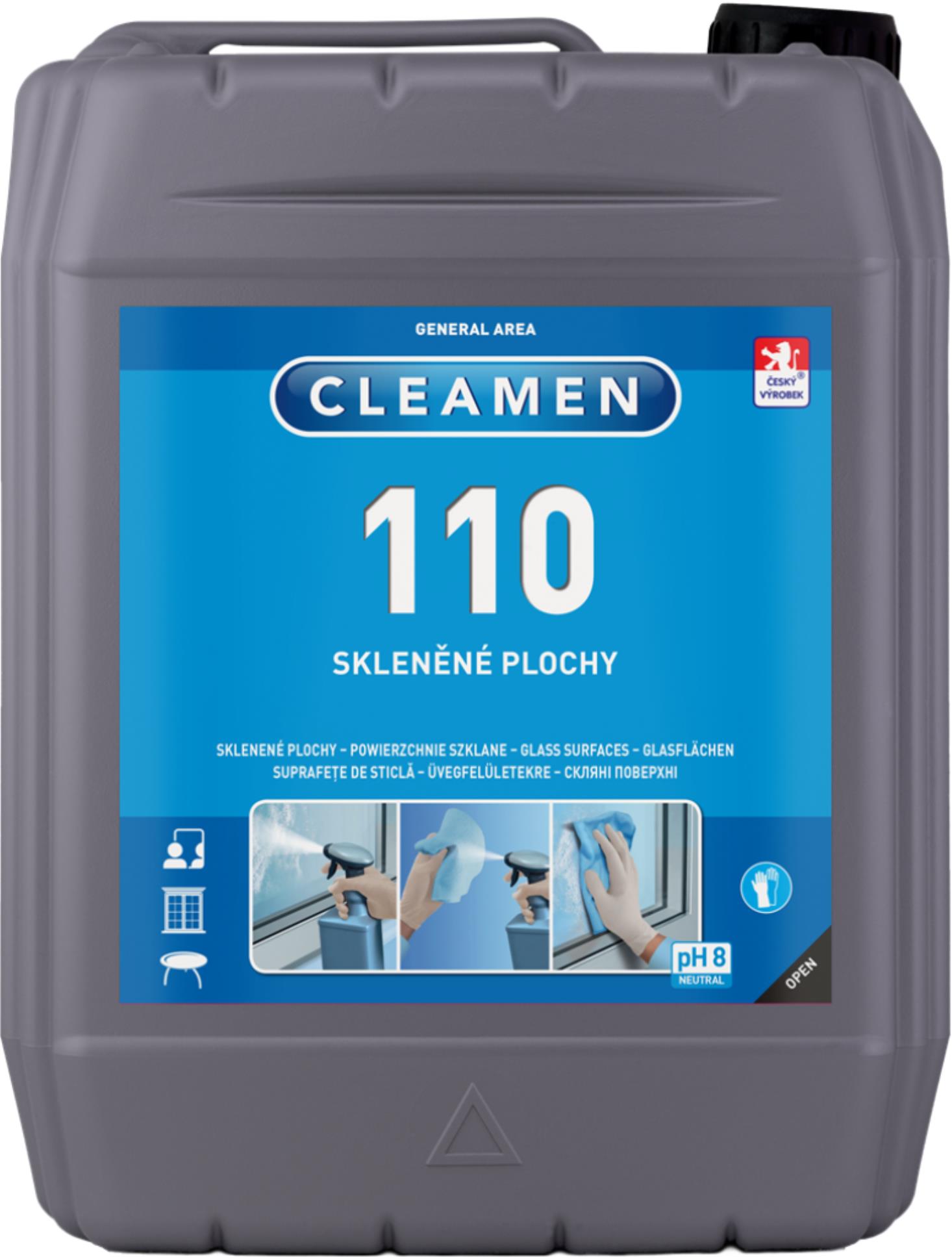 Čistící prostředek na okna Cleamen 110 - 5 l
