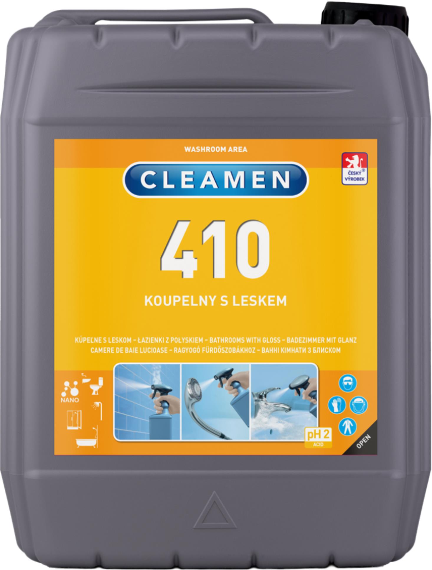 Čisticí prostředek na koupelny Cleamen 410 - 5 l
