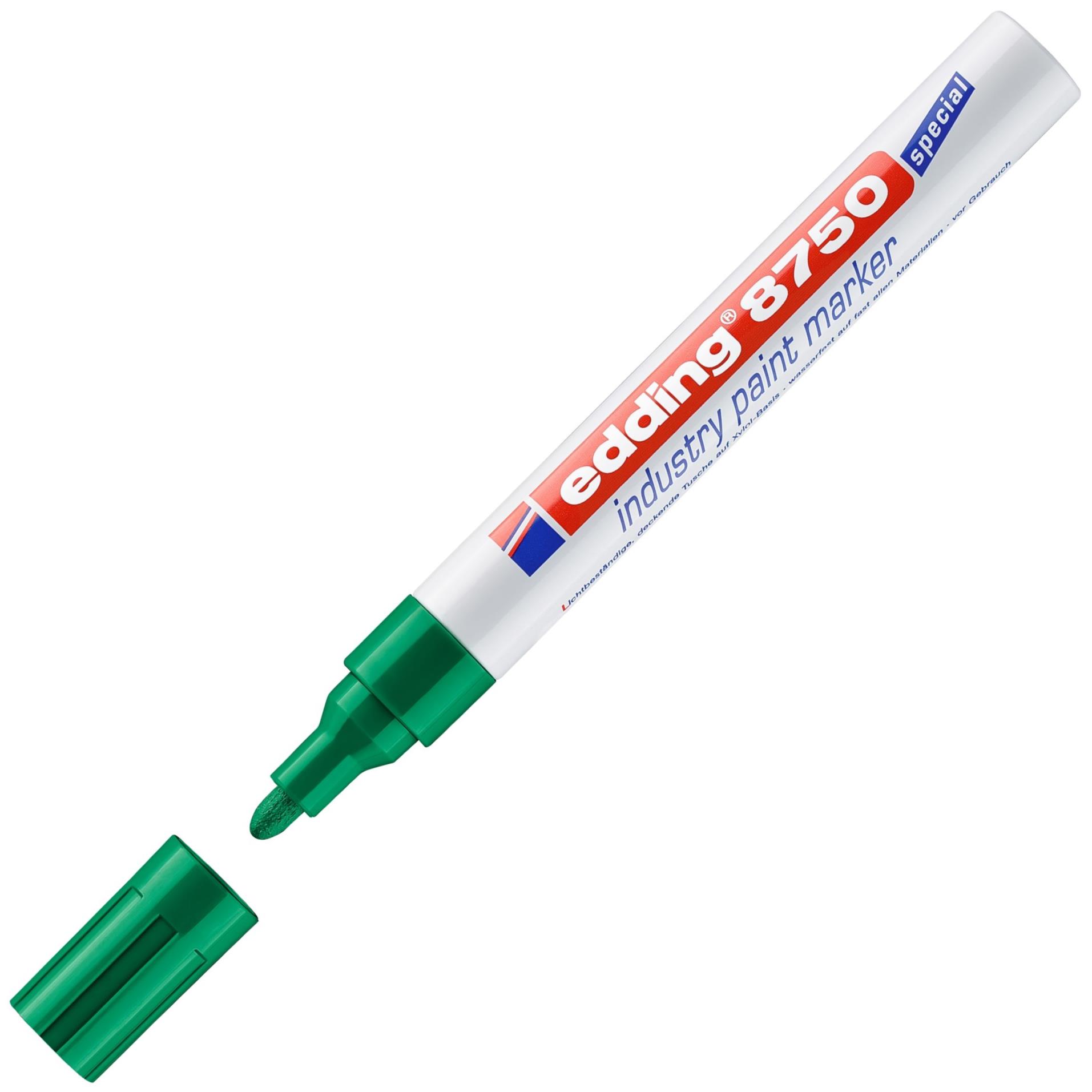 Lakový popisovač Edding 8750 - zelený