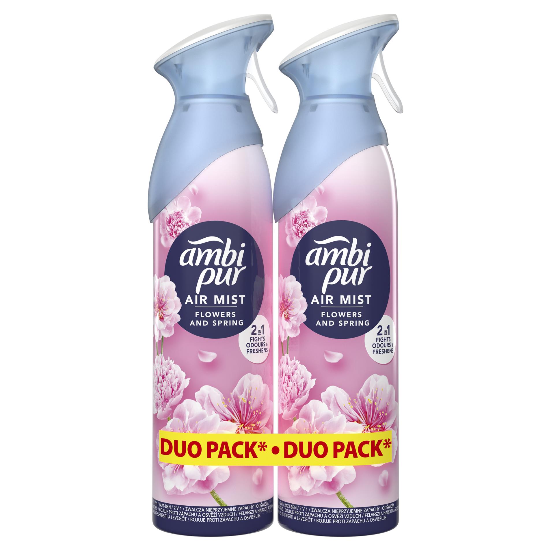 Osvěžovač vzduchu AmbiPur  - jarní vánek, 2x 185 ml