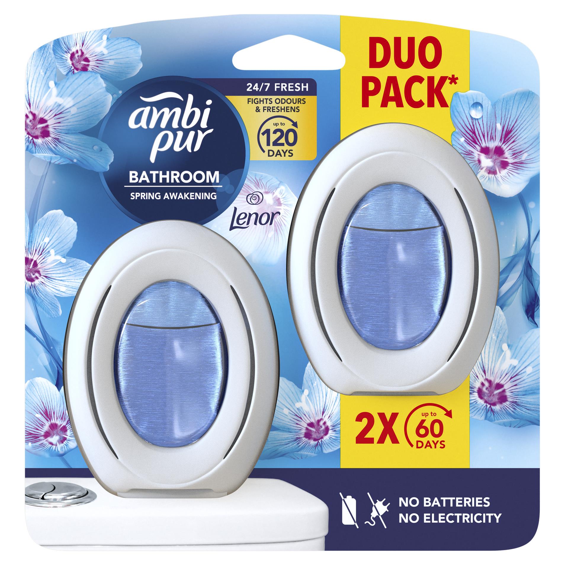 Osvěžovač vzduchu AmbiPur Bathroom- Lenor,2x7,5 ml
