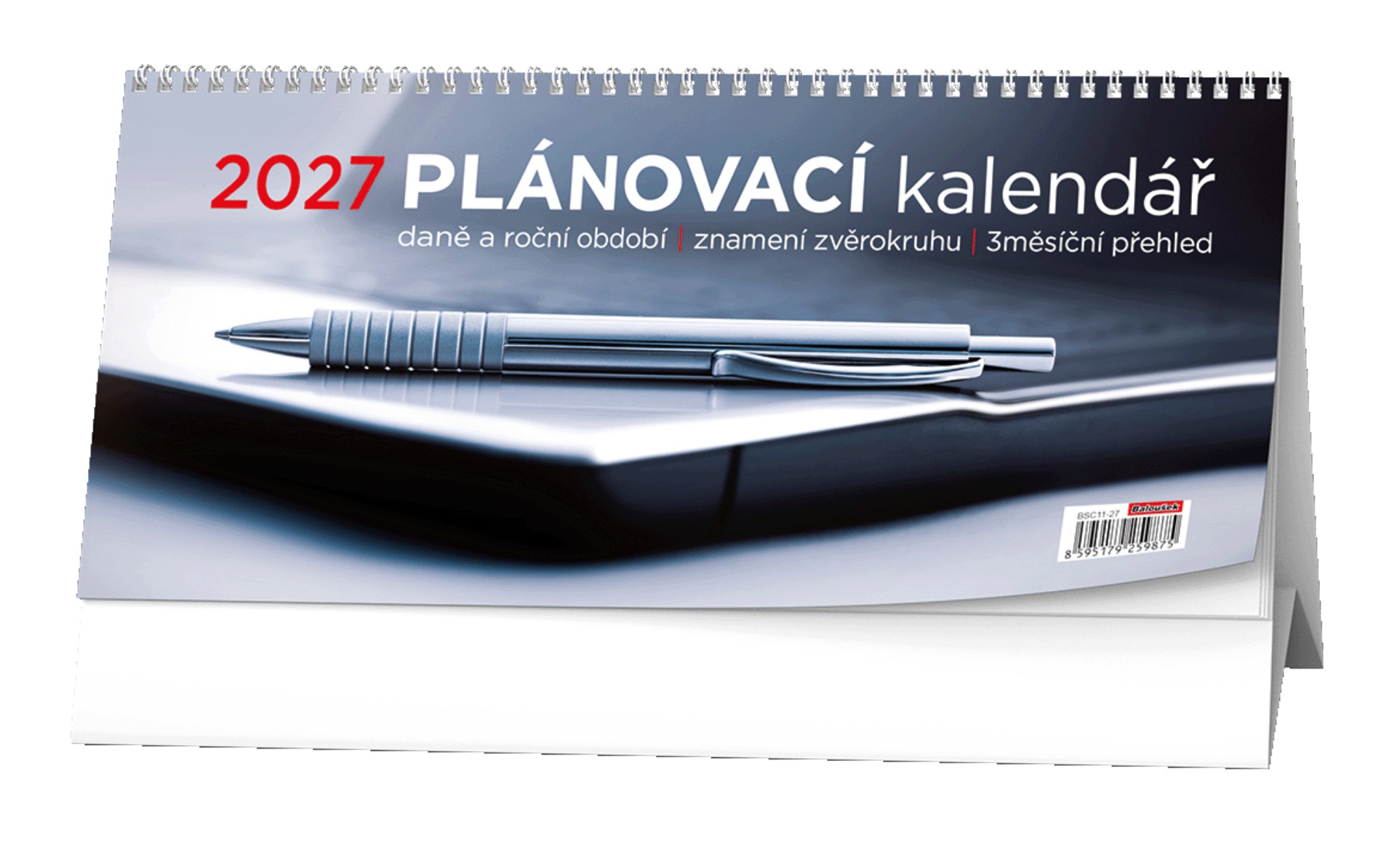 Stolní kalendář 2027 Plánovací