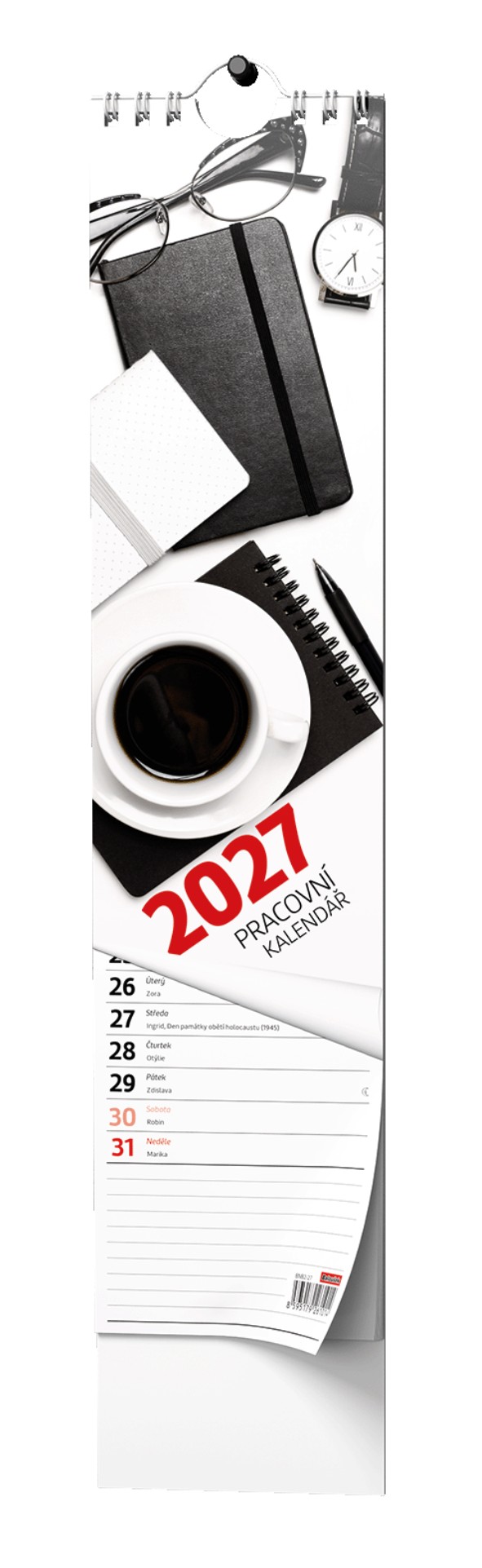 Nástěnný kalendář 2027 Pracovní