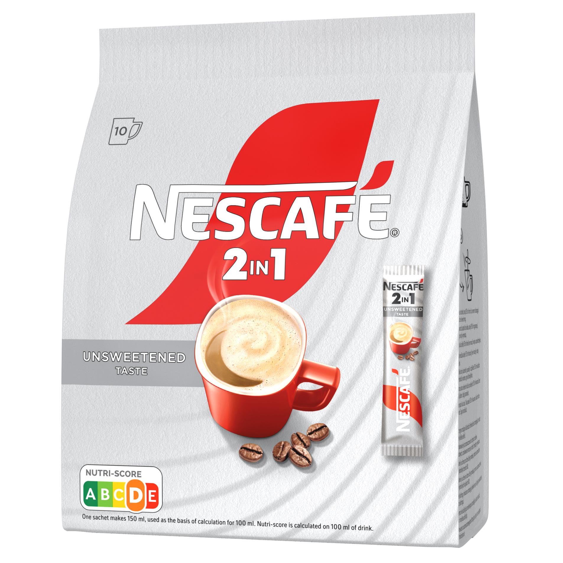 Kávový nápoj Nescafé Classic - 2v1, sáček 10 x 8 g