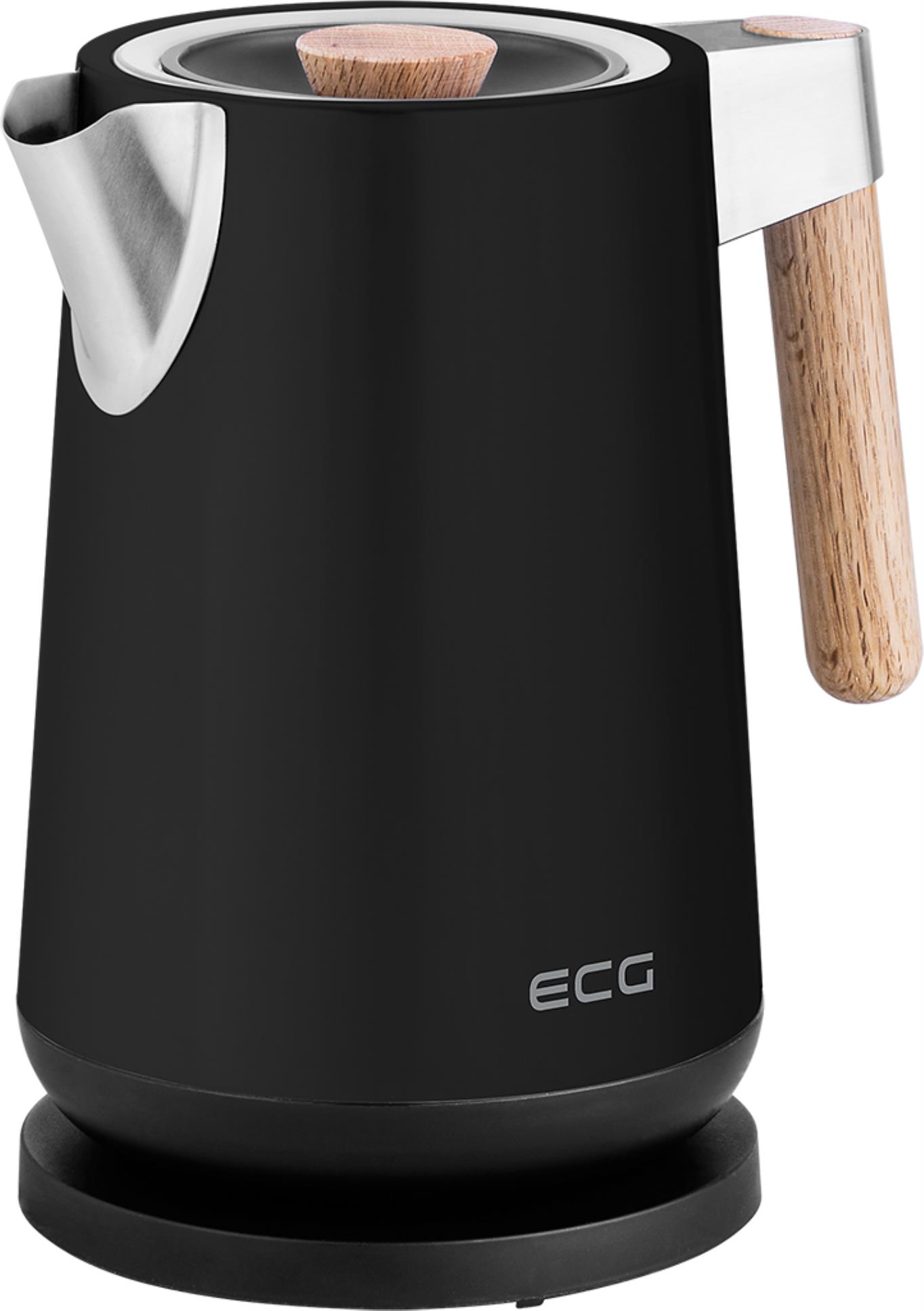 Rychlovarná konvice ECG RK 1768 Strix Timber Black - 1,7 l