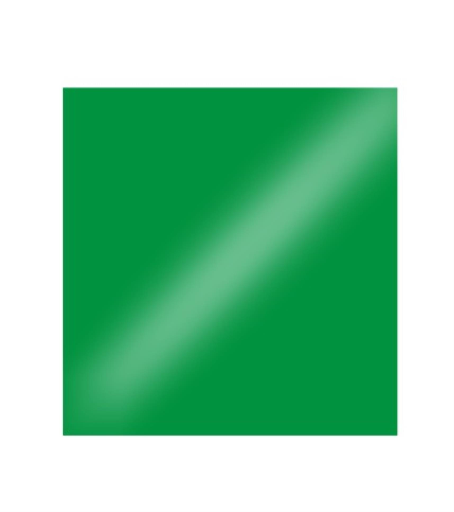 Levně OFFICEO Obálka pro zadní stranu Chromolux - A4, 250 g/m2, zelená, lesklá, 100 ks