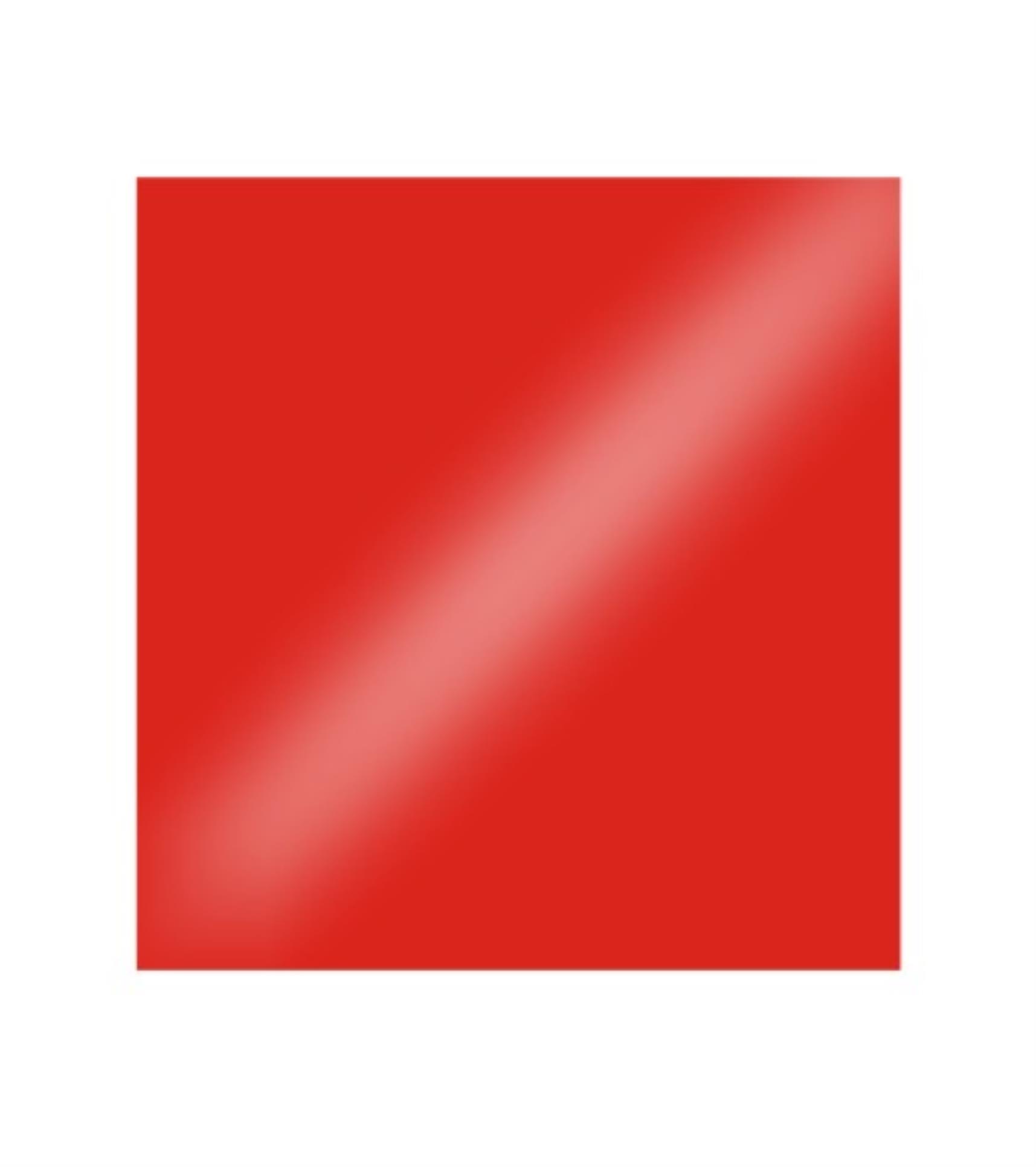 Levně OFFICEO Obálka pro zadní stranu Chromolux - A4, 250 g/m2, červená, lesklá, 100 ks