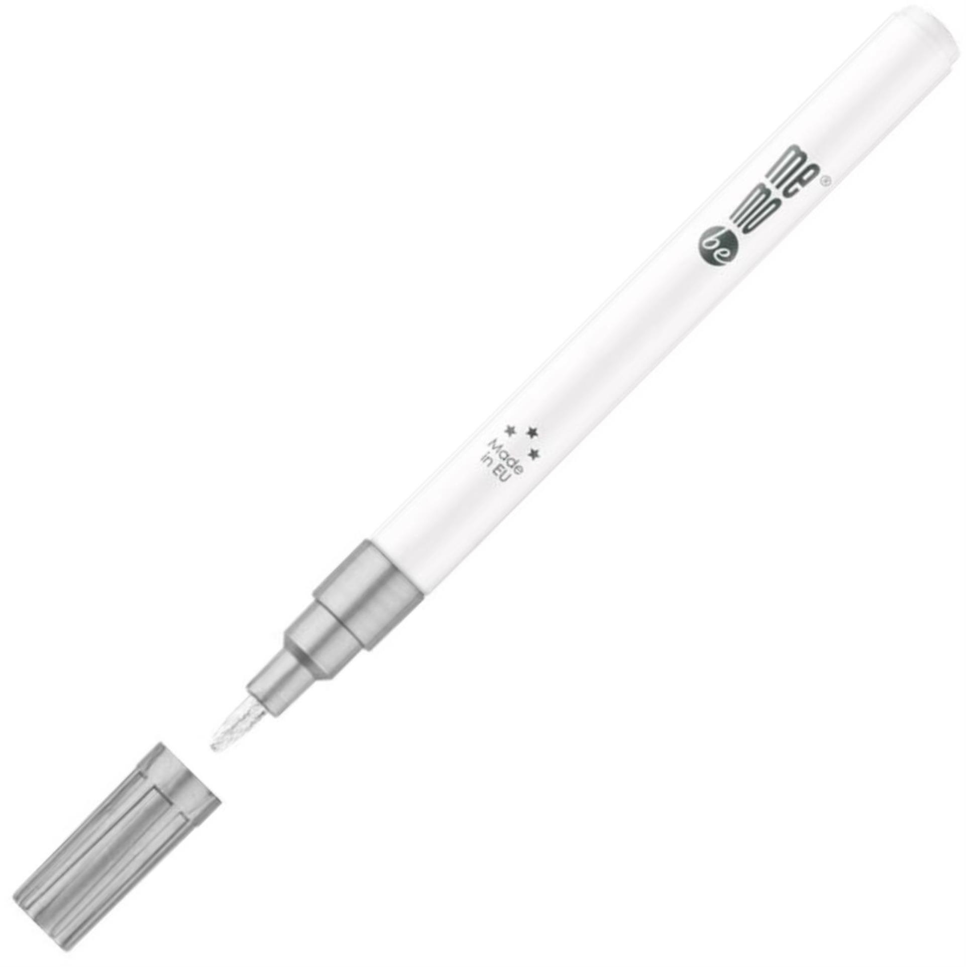 Olejový popisovač Memobe - stříbrný 1 ks