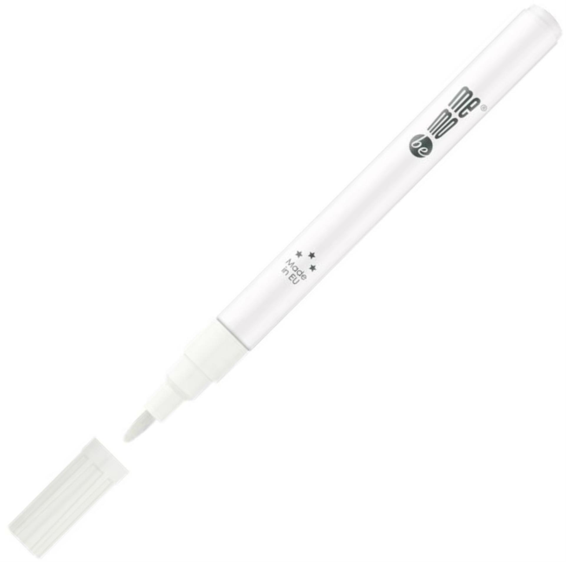 Olejový popisovač Memobe - bílý, 10 ks