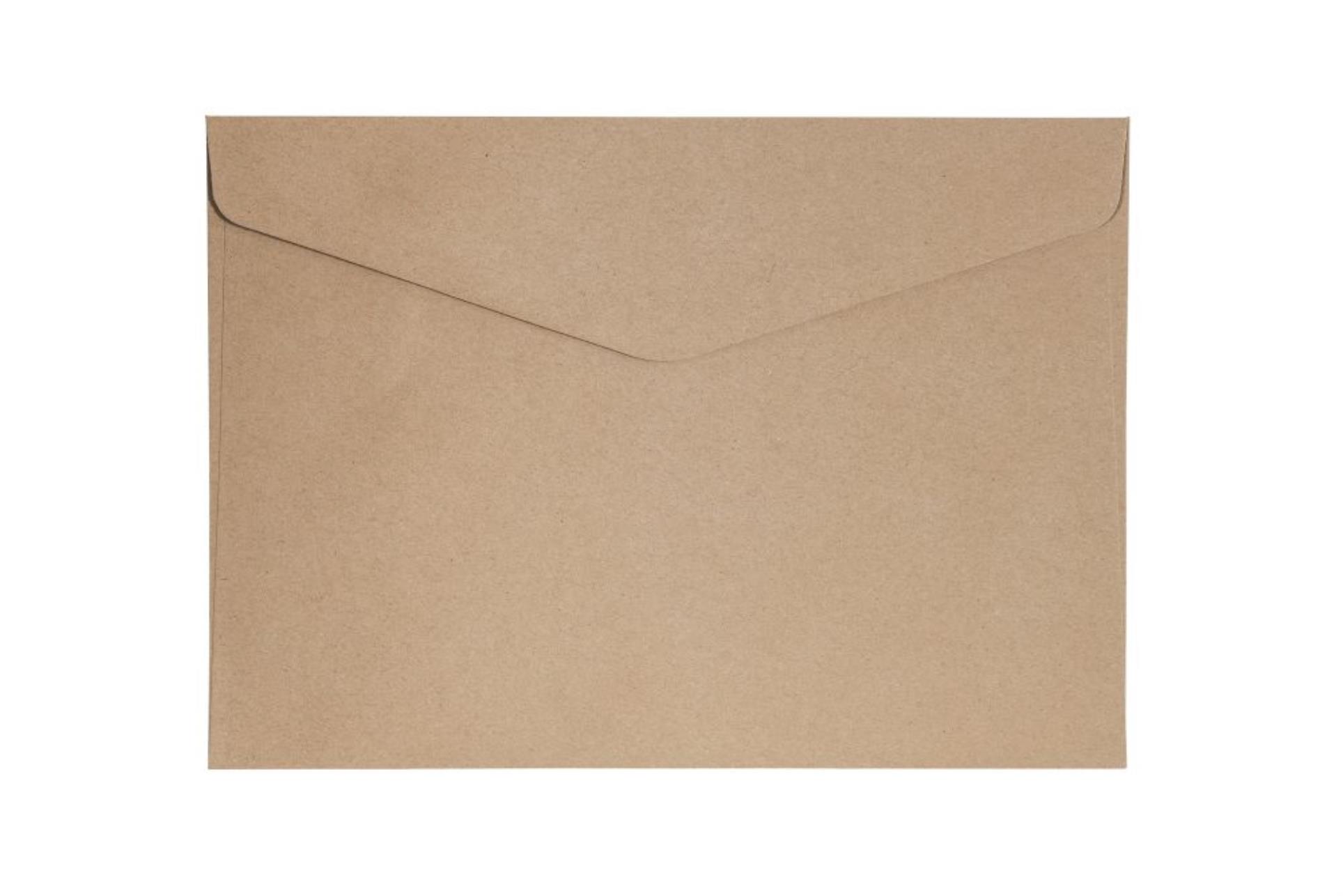 Galeria Papieru Ozdobné obálky Nature - C5, 120 g/m2, tmavě béžová, 10 ks