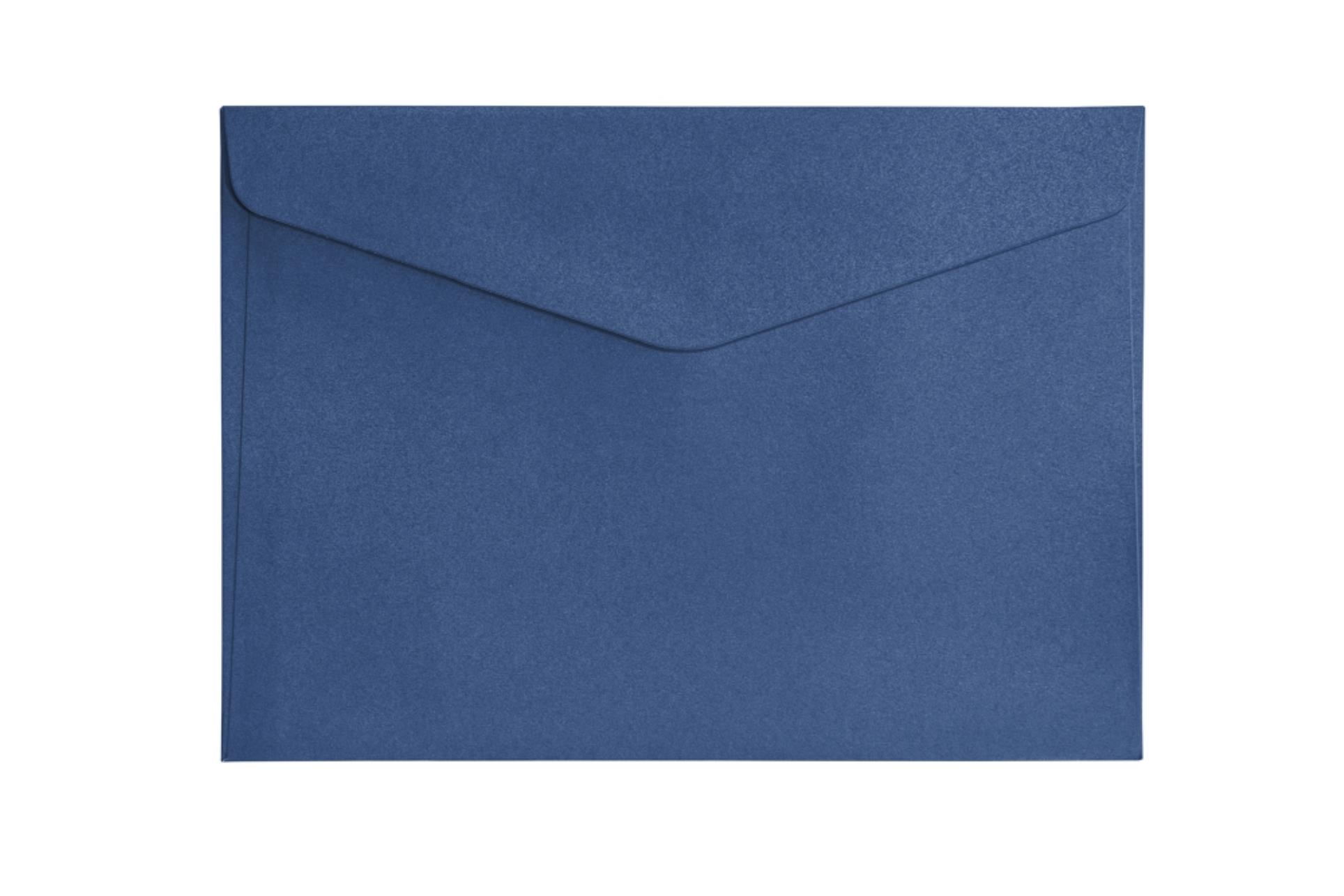 Galeria Papieru Ozdobné obálky Pearl - C5, 150 g/m2, tmavě modré, 10 ks
