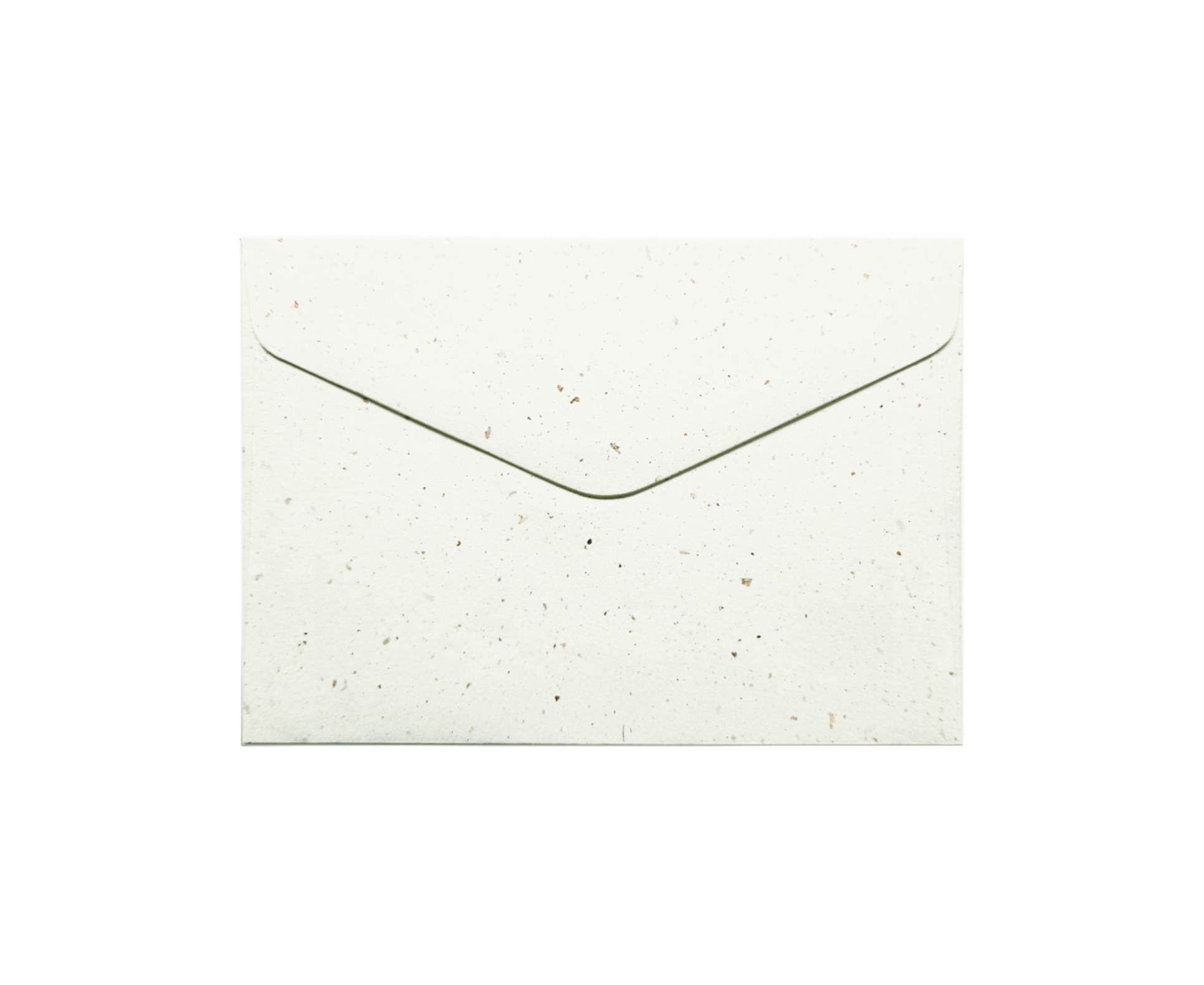 Galeria Papieru Ozdobné obálky Terazzo - C6, 120 g/m2, bílé, motiv kamínků, 10 ks