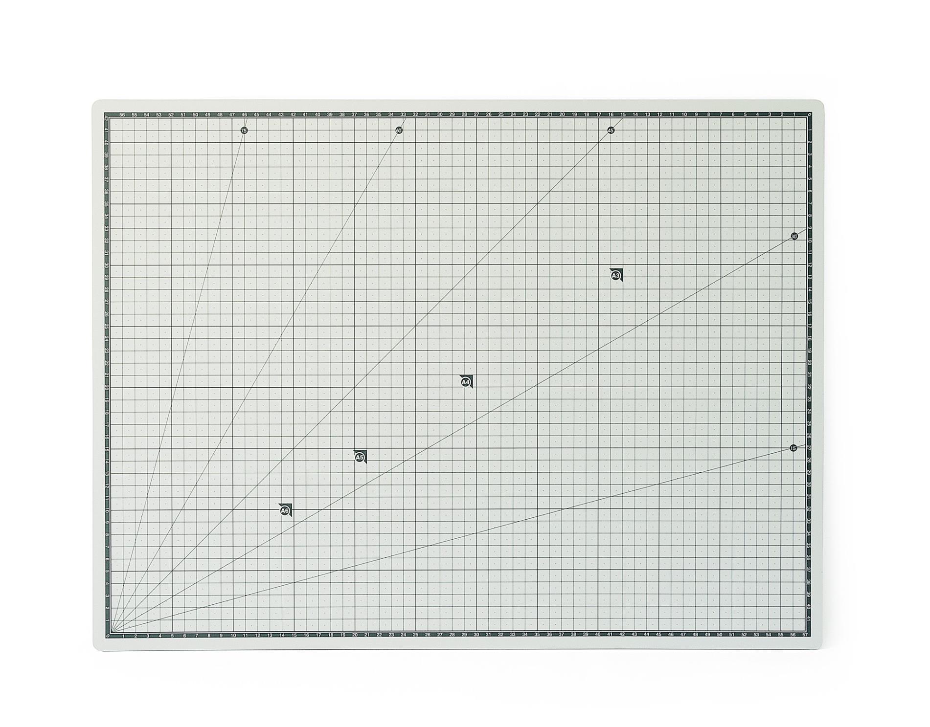 Galeria Papieru Podložka na řezání - 60 x 45 cm, s rastrem