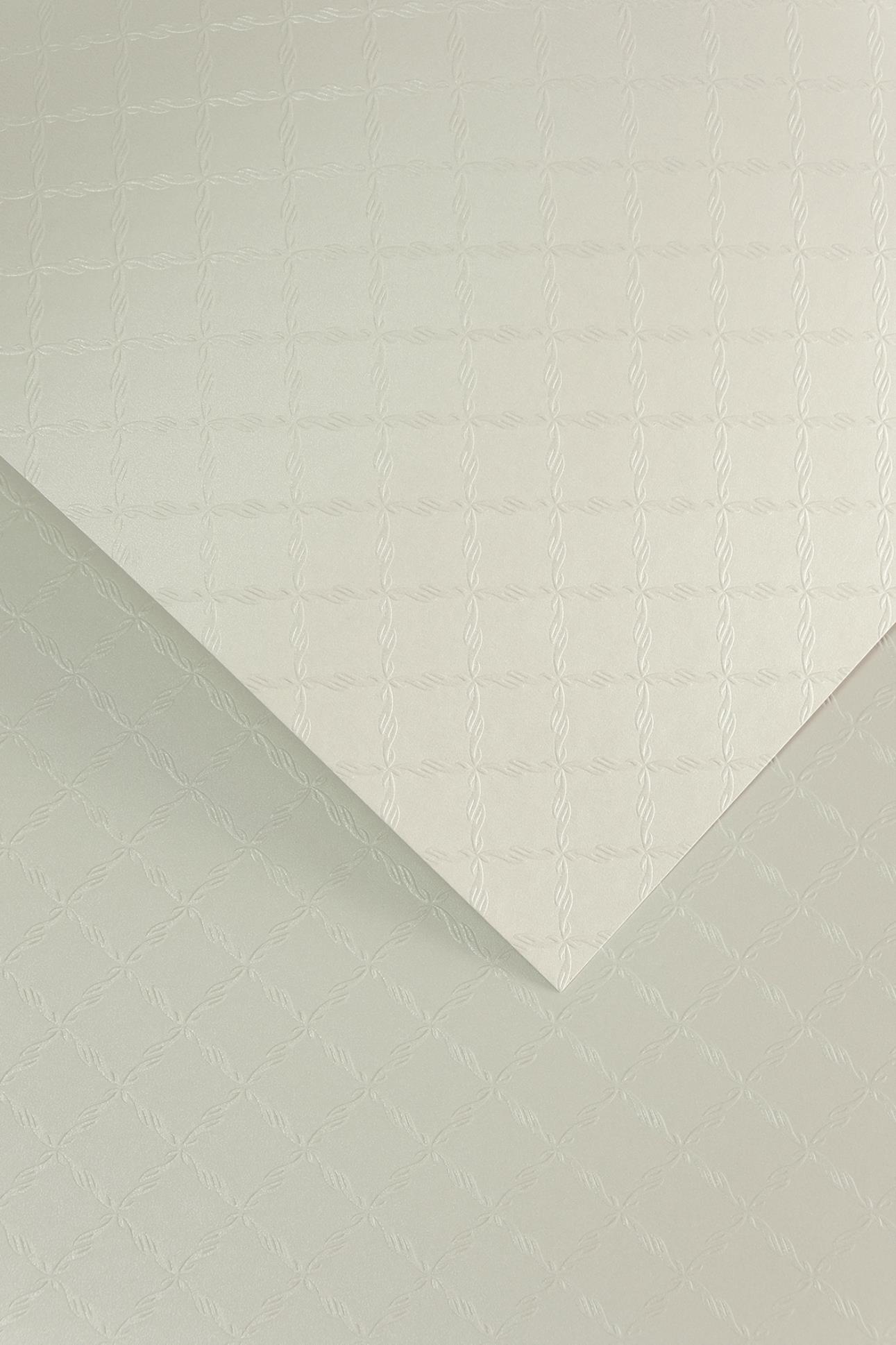 Galeria Papieru Ozdobný papír A4 Chic - 220 g/m2, bílý, 20 listů