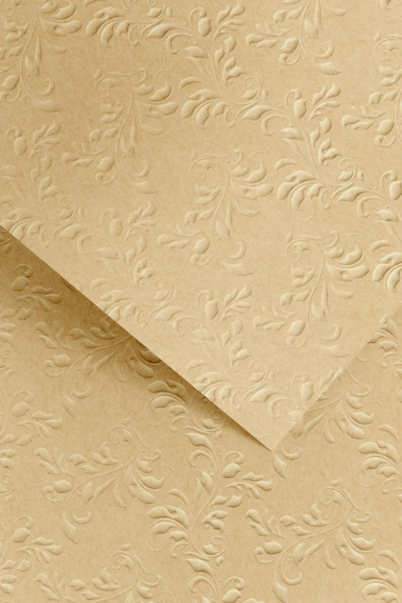 Galeria Papieru Ozdobný papír A4 Nature embosovaný - 220 g/m2, tmavě béžový, 20 listů