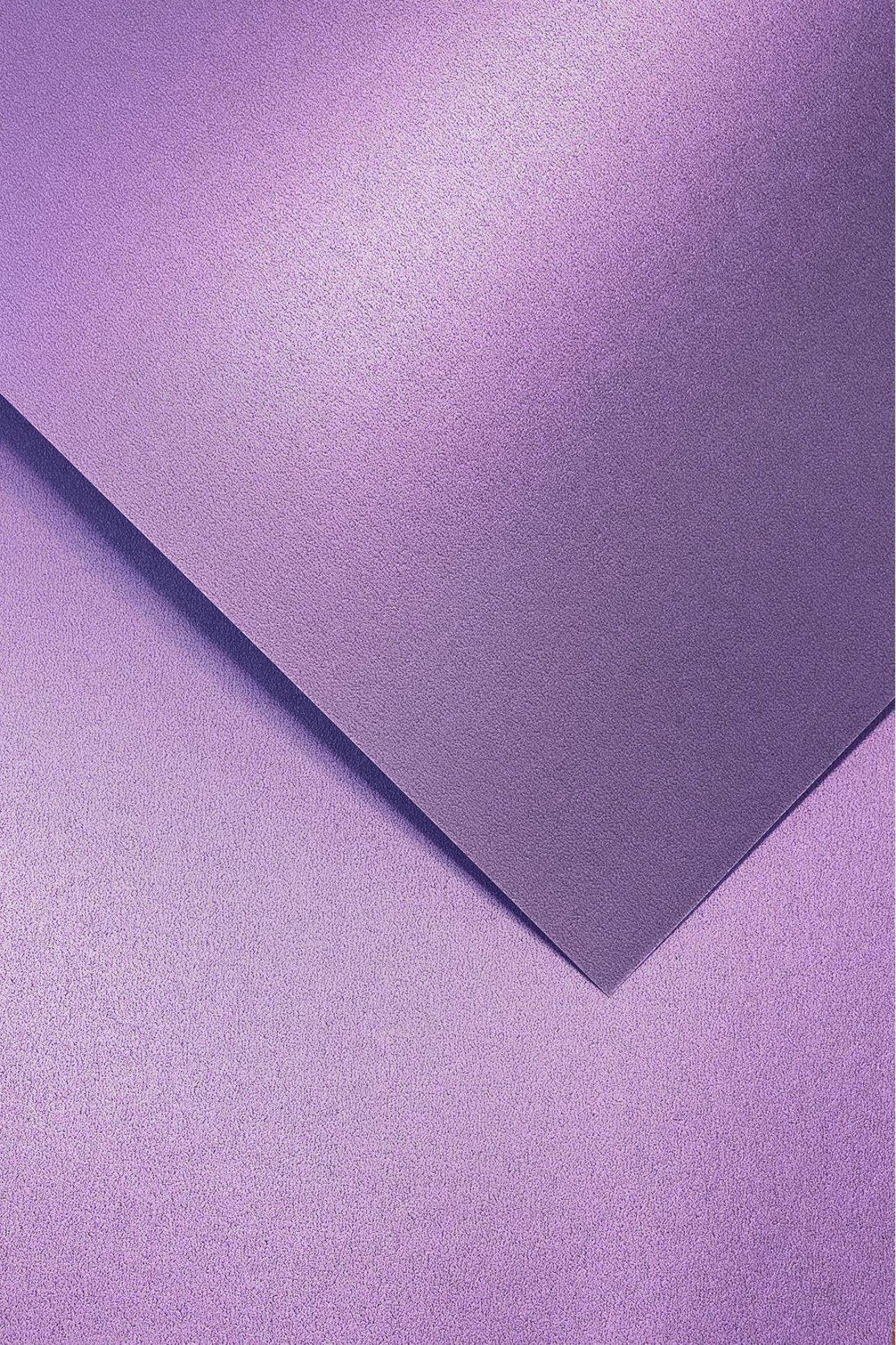 Galeria Papieru Ozdobný papír A4 Millenium - 220 g/m2, fialový, 20 listů