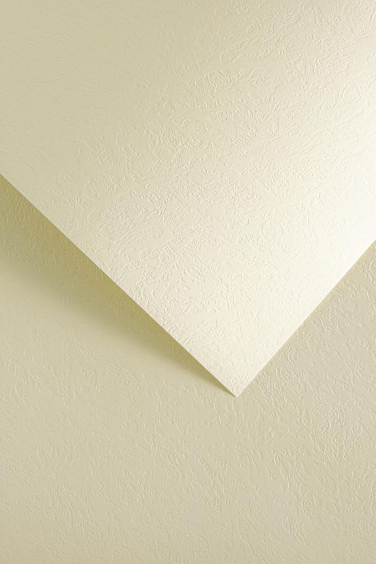Galeria Papieru Ozdobný papír A4 Leather - 230 g/m2, slonová kost, 20 listů