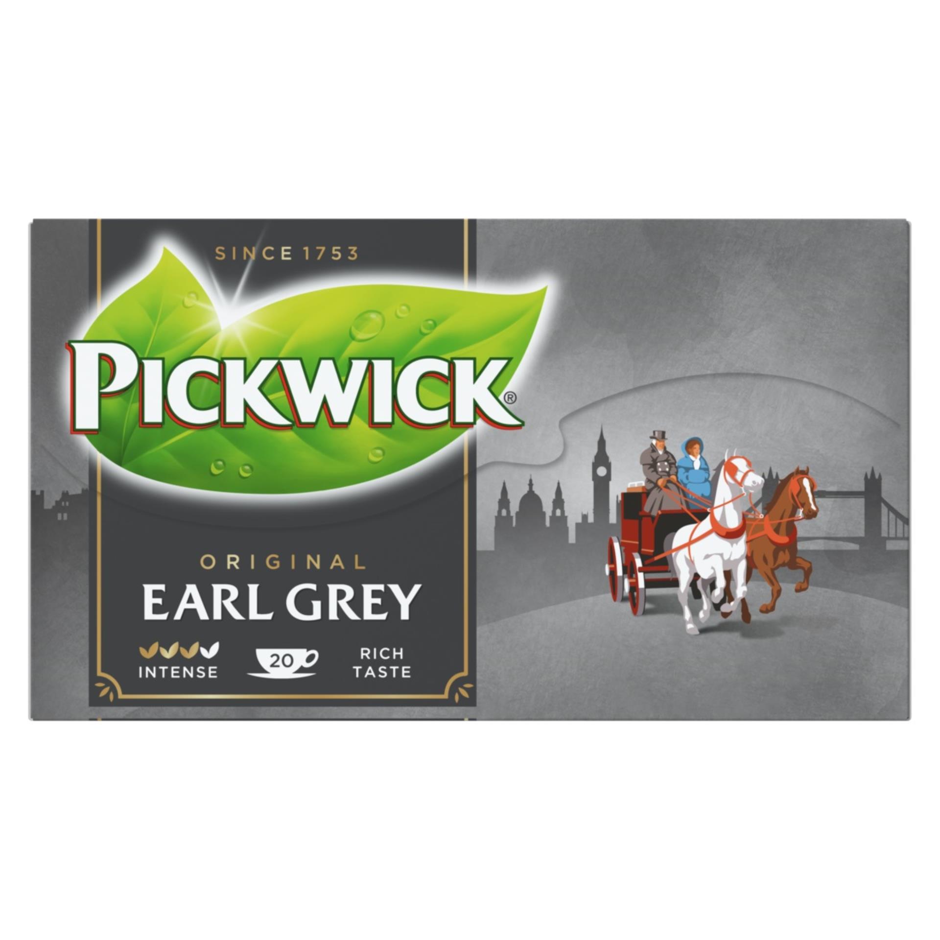 Čaj Pickwick Ranní Earl Grey, 25 x 1,75 g