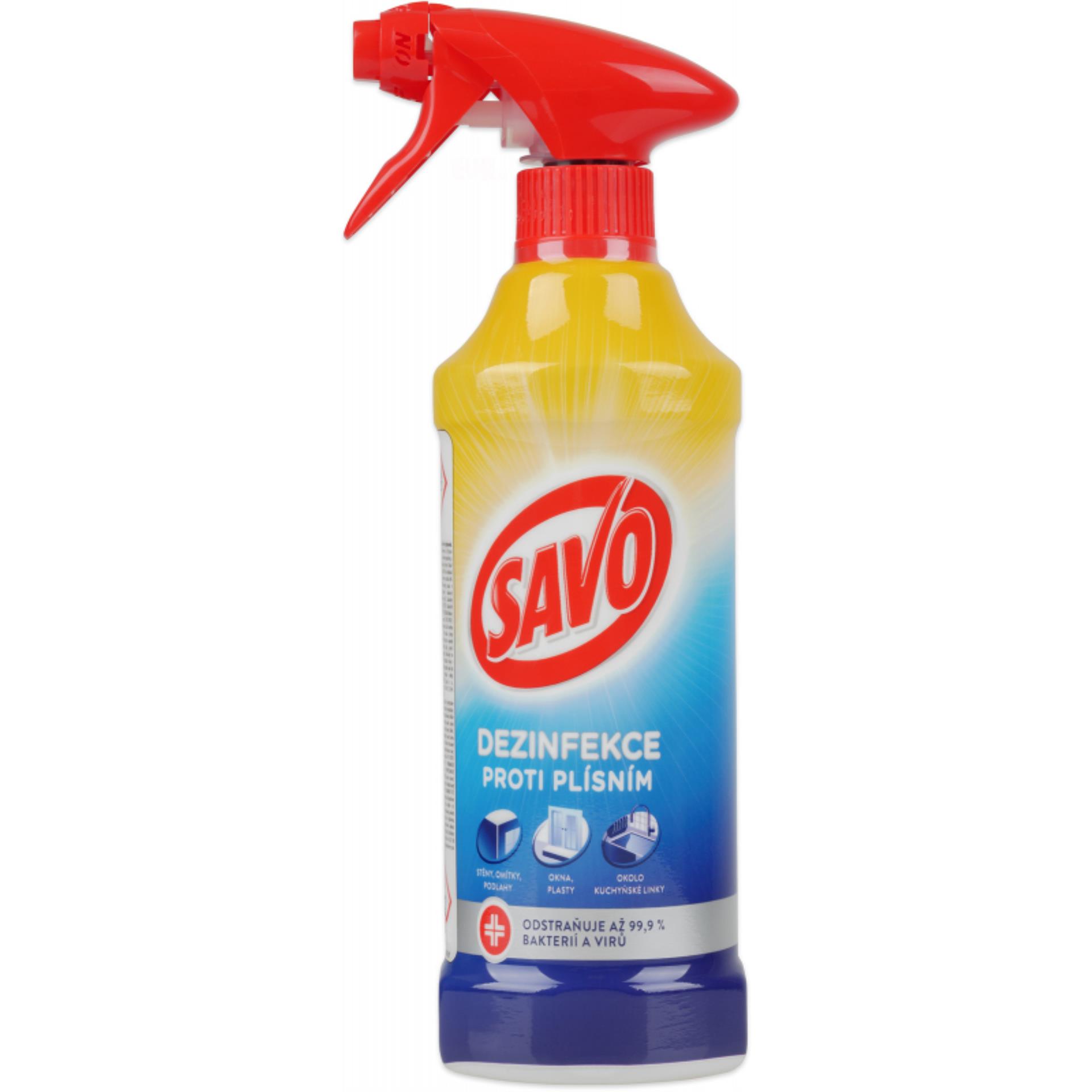 Levně Čisticí prostředek Savo - proti plísním - 500 ml