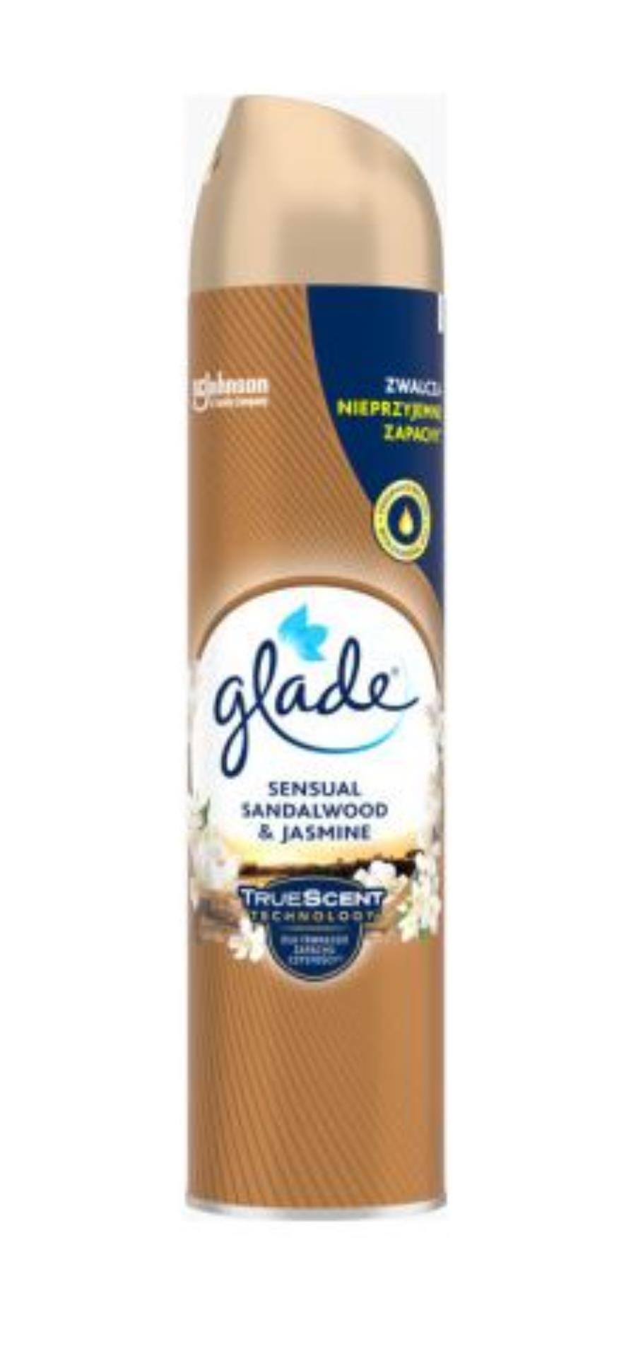 Levně Osvěžovač vzduchu Glade - saténové dřevo, 300 ml