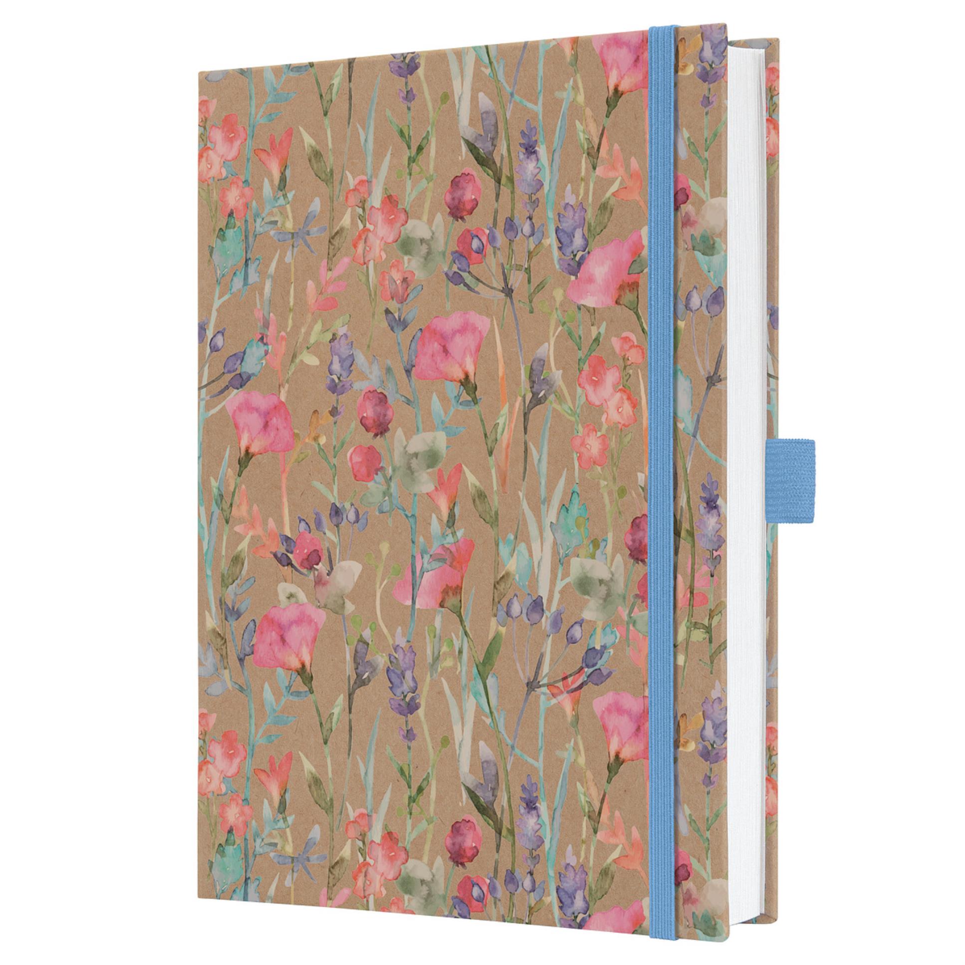Záznamní kniha Sigel Jolie ® - A5, Pure Wildflowers, linkovaná