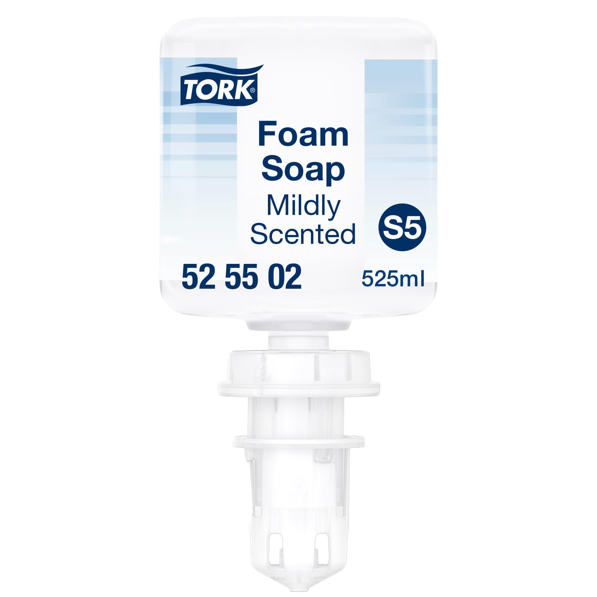Levně Pěnové mýdlo Tork - jemně parfemované, náplň S5, 525 ml